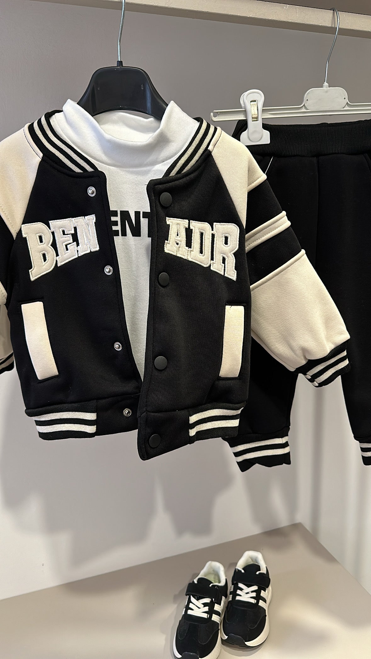 Completo 3 PEZZI BENADR - NERO