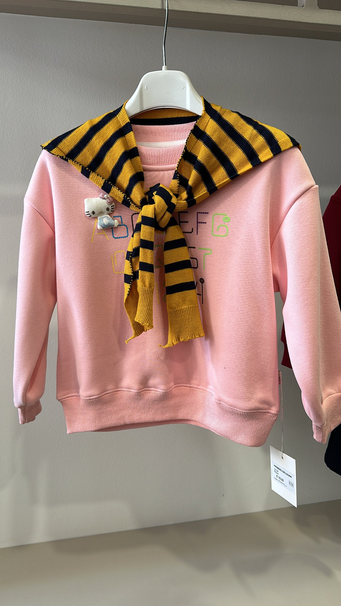 Felpa CON MANTELLA - ROSA