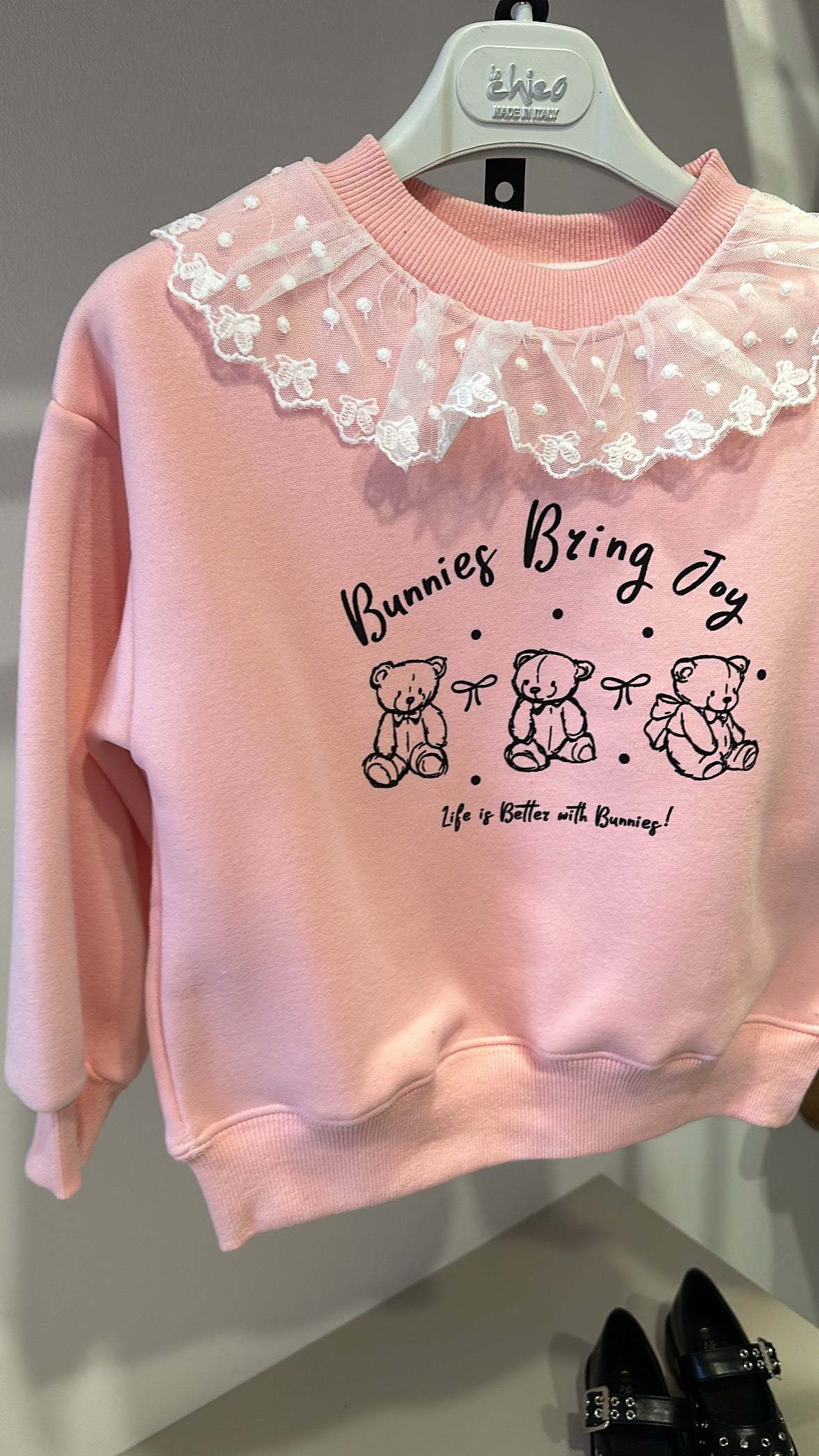 Felpa BUNNIES BRING - ROSA