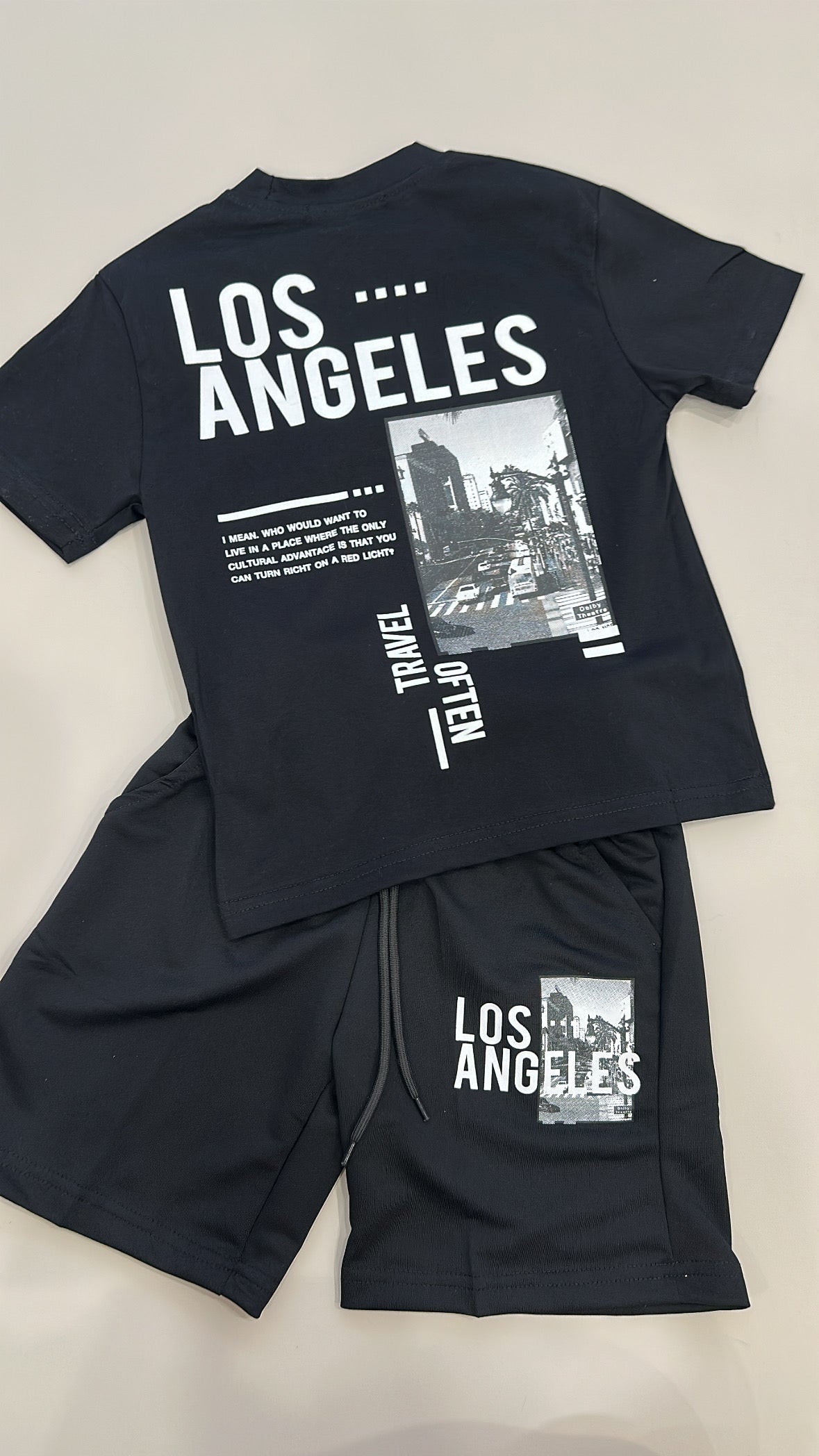 Completo LOS ANGELES STREET 4-14A - NERO