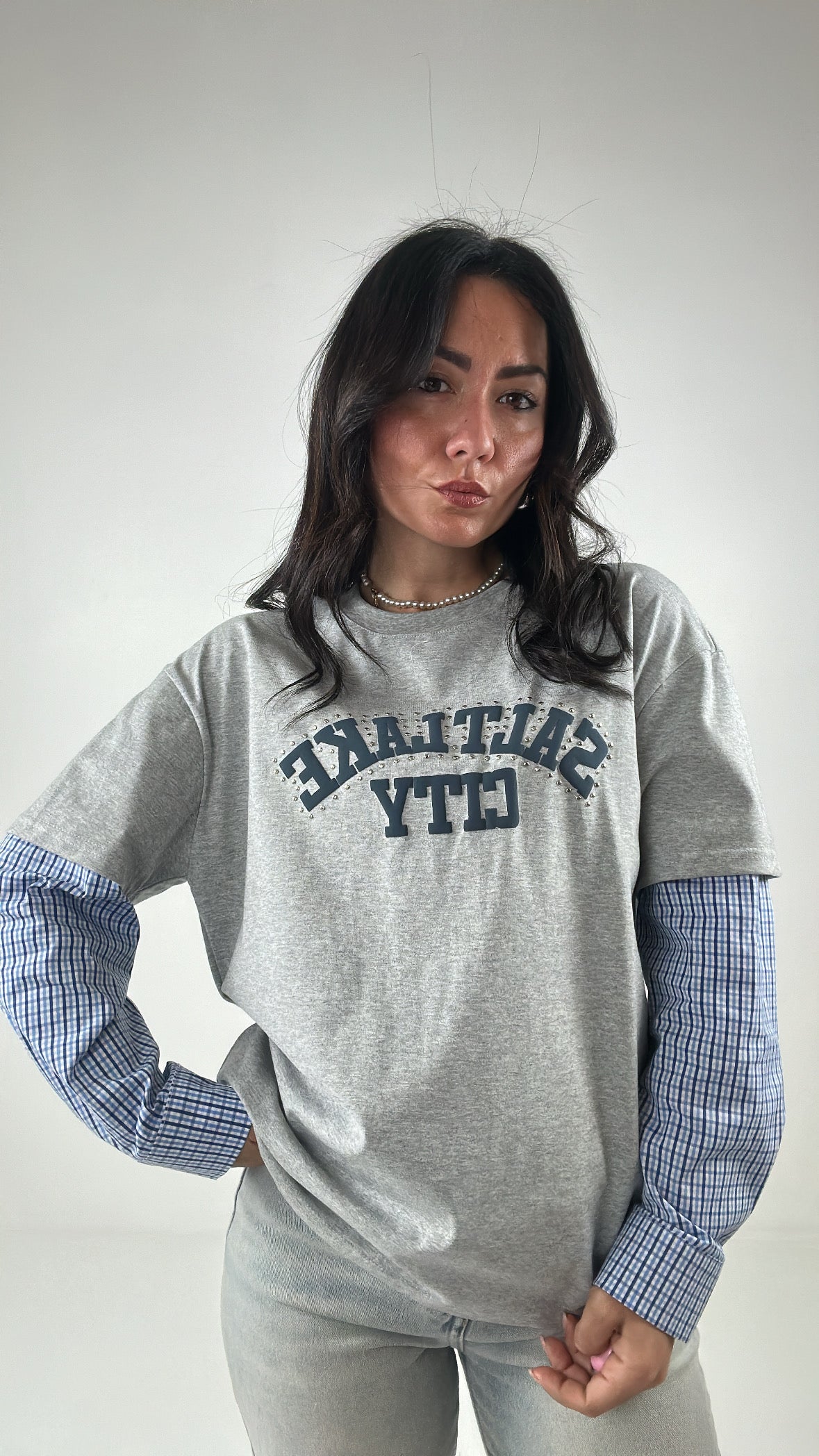 Maglia SALT LAKE - GRIGIO