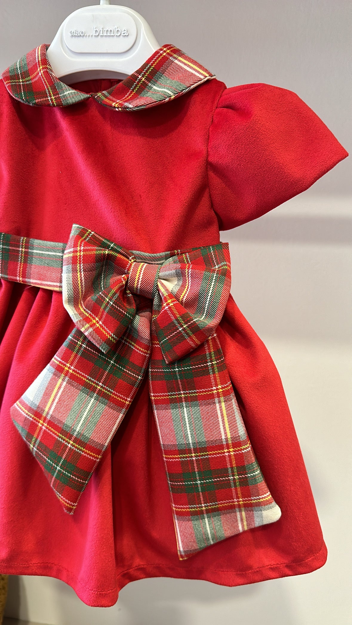 Vestitino FIOCCO 12-30M - ROSSO