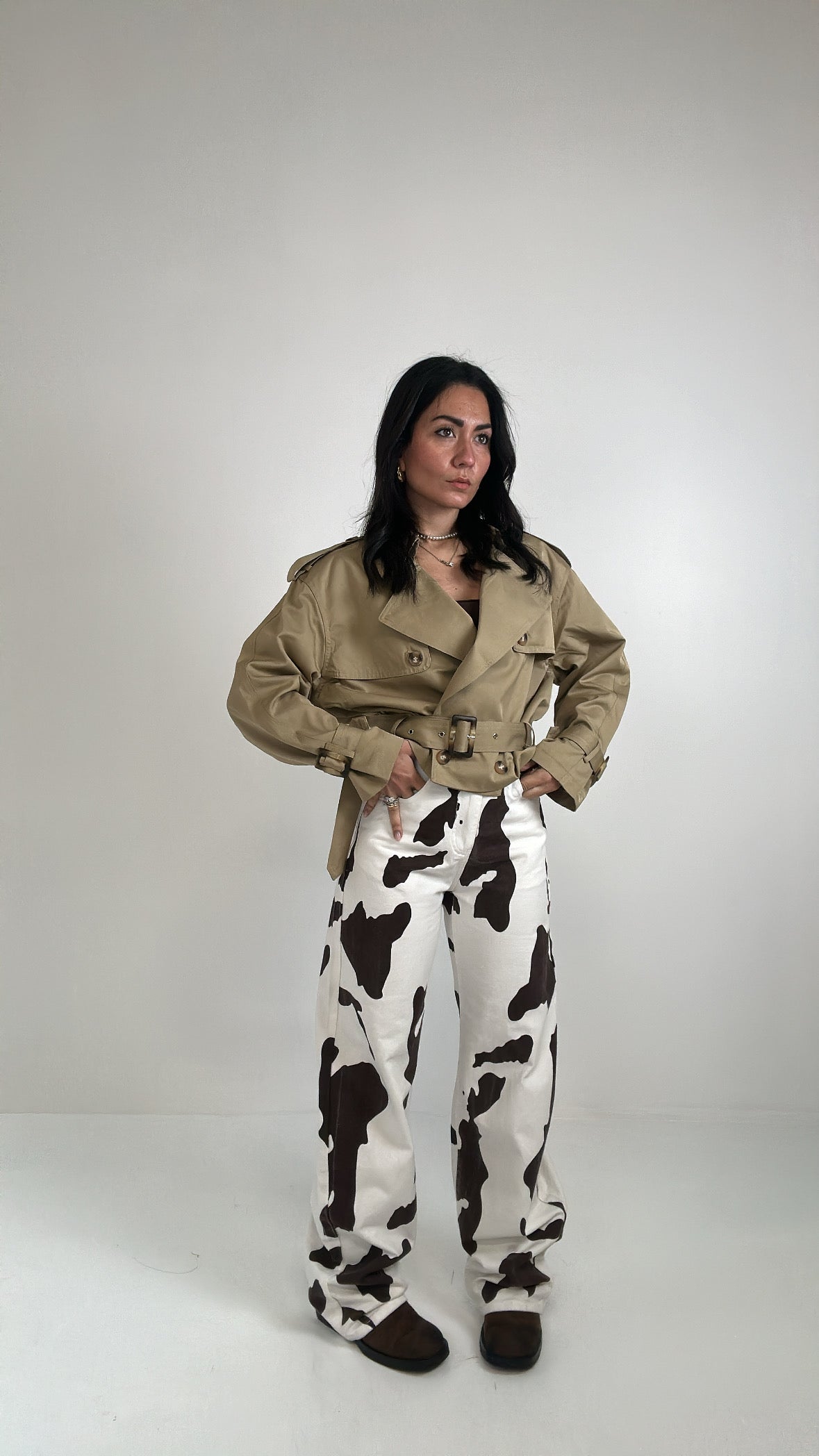 Jeans MOU - MARRONE