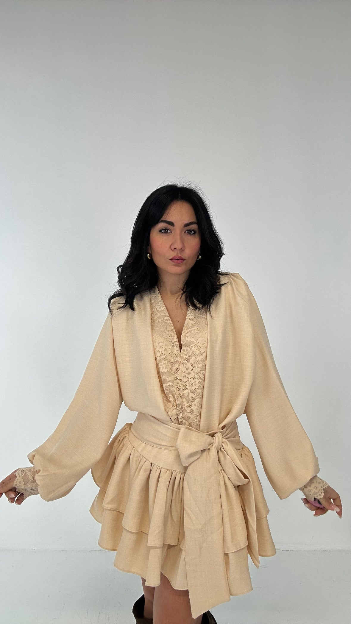 Completo BALZE E PIZZO - BEIGE