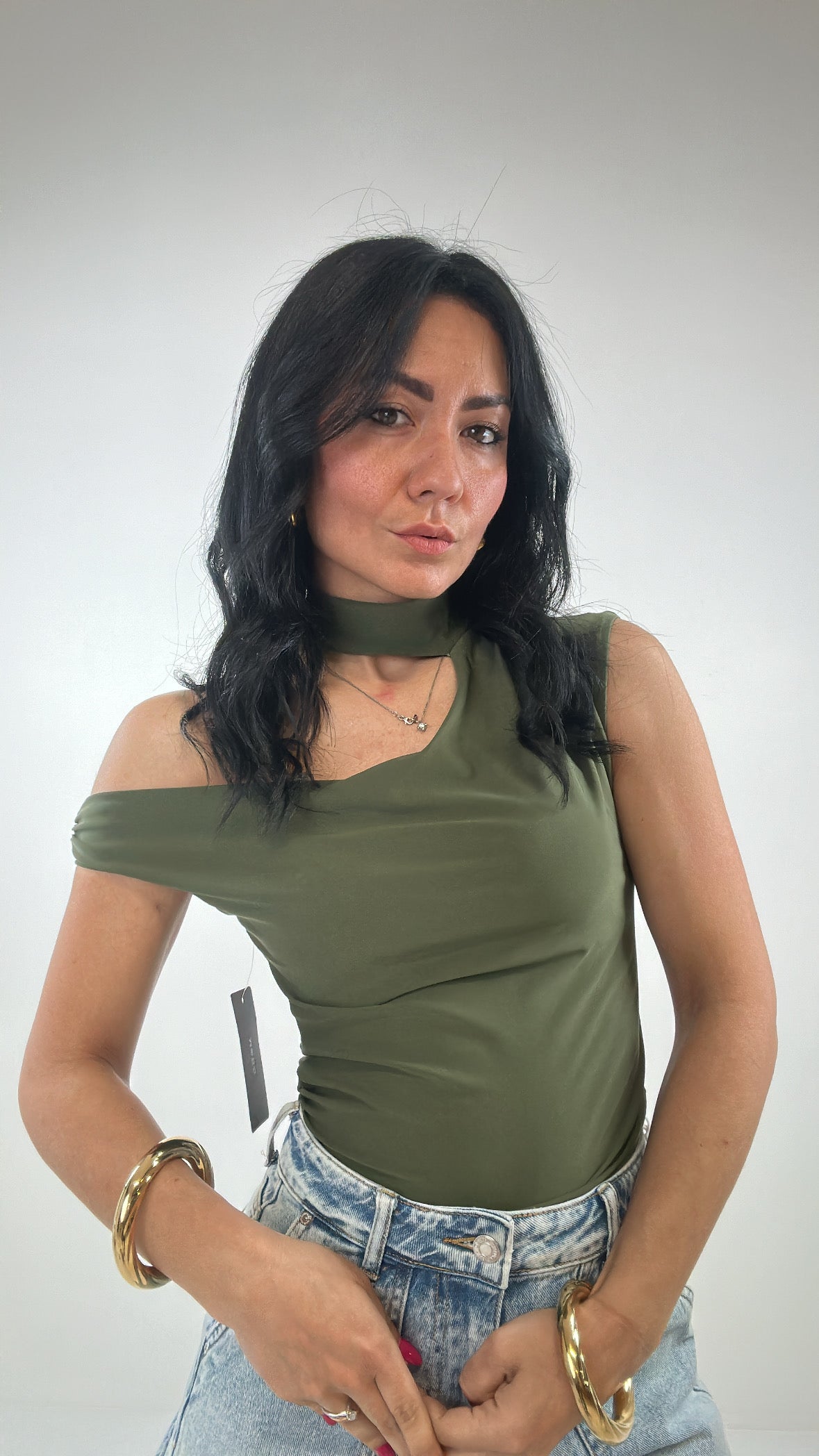 Body COLLO E SPALLA - VERDE MILITARE