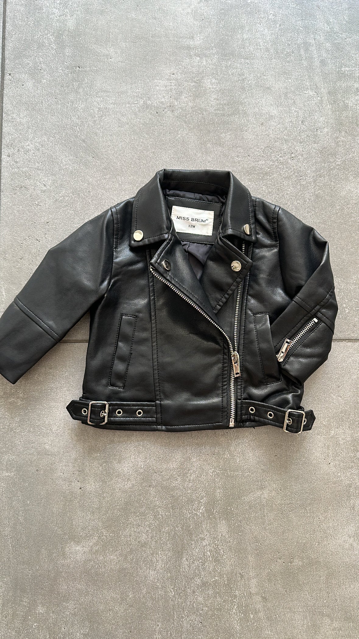 Chiodo ECOPELLE 12-36M - NERO