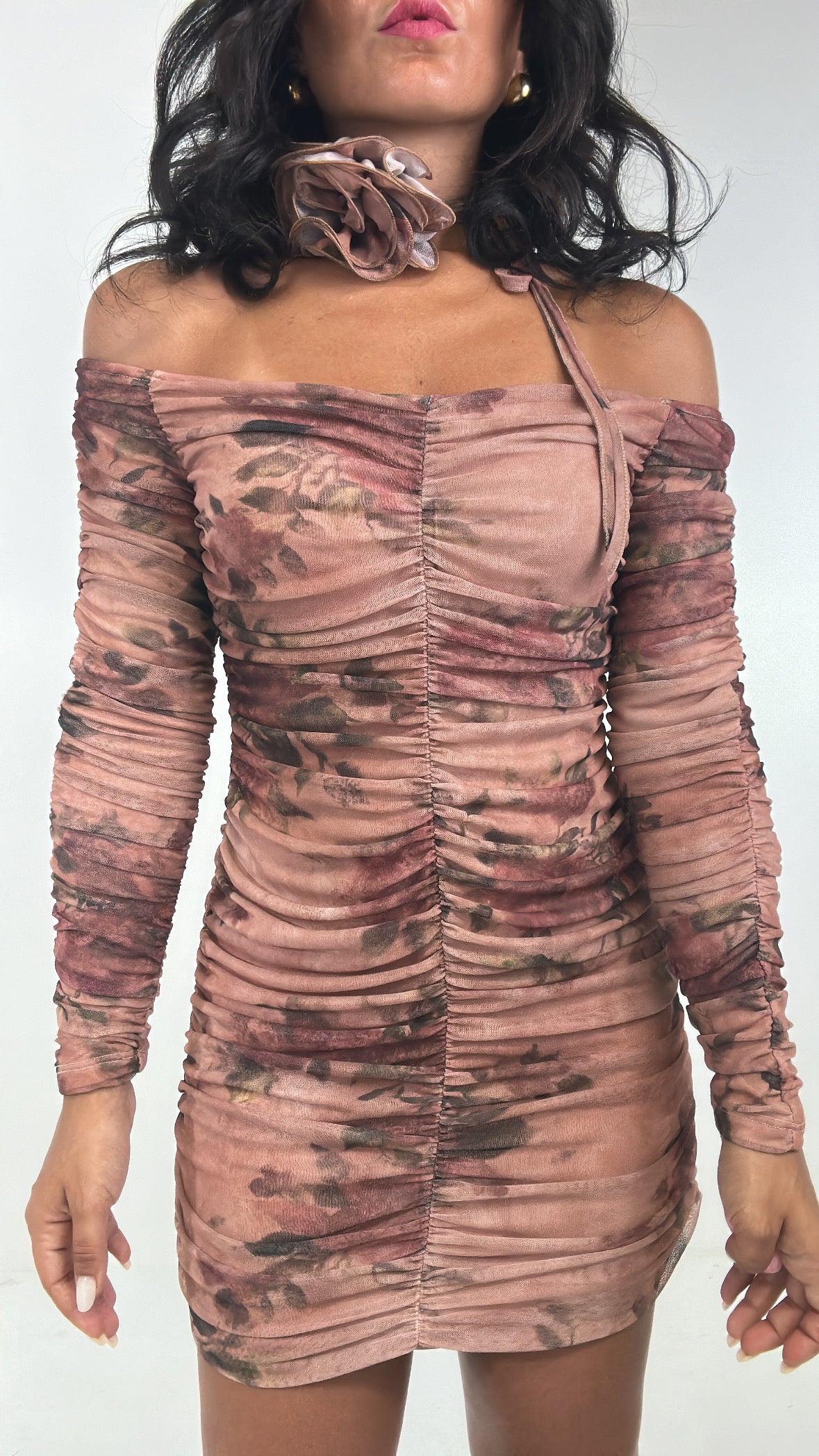 Vestitino LUMINA DRAPPEGGIO - ROSA