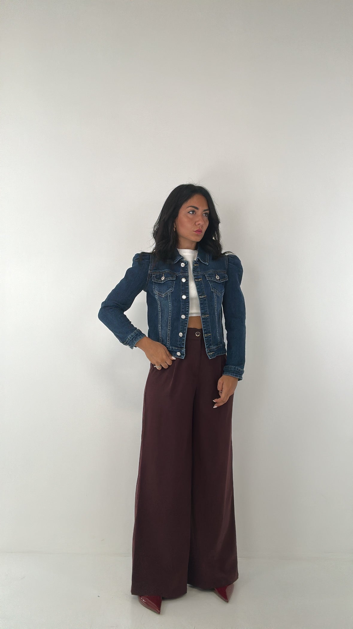 Giubbino MANICA PALLONCINO - JEANS
