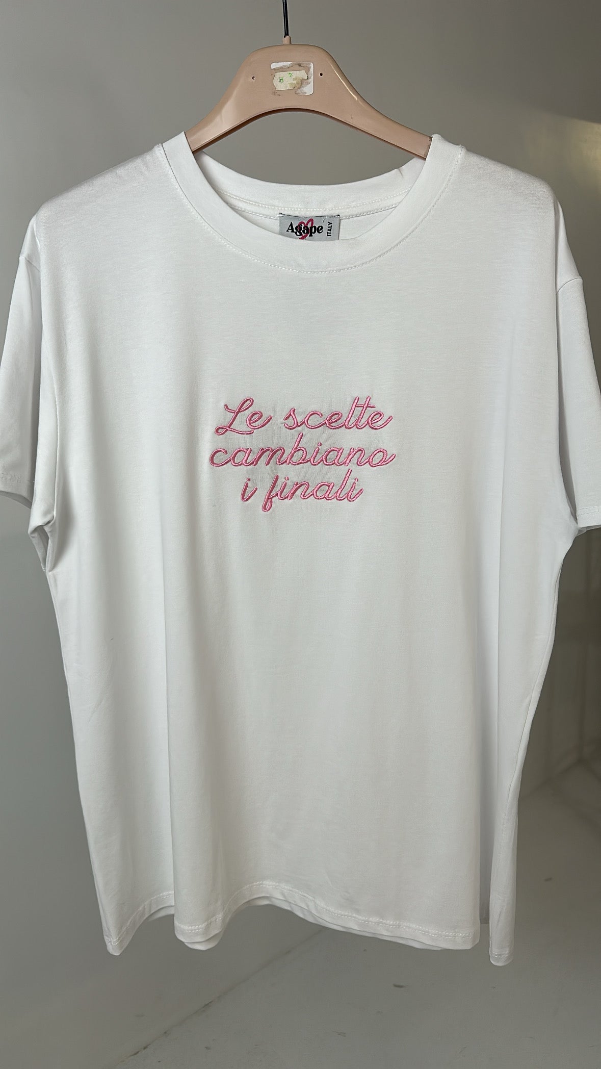 T-shirt LE SCELTE CAMBIANO I FINALI - ROSA