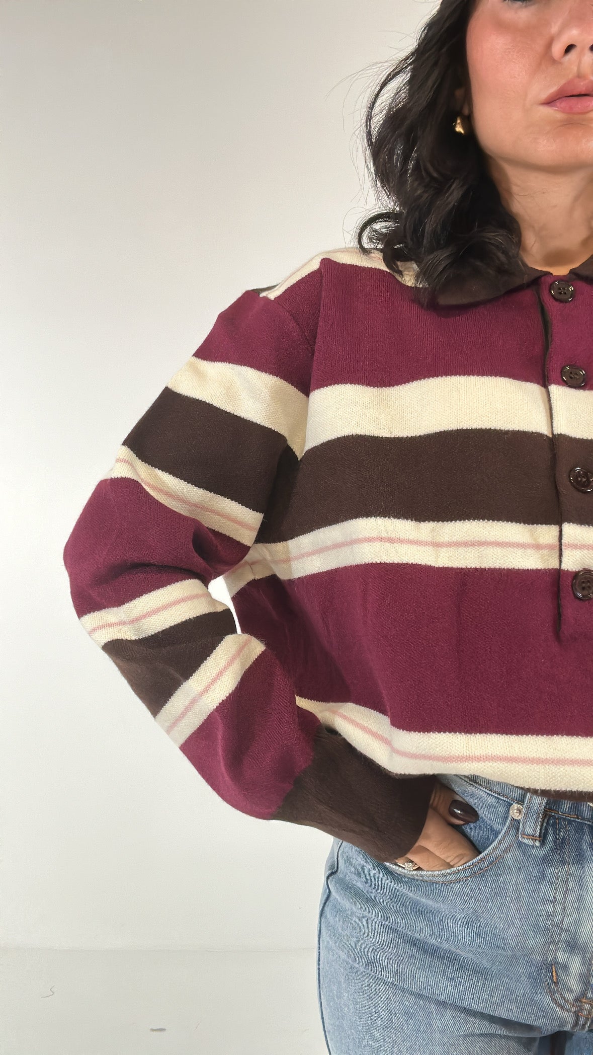 Polo PULL LONDON - MARRONE