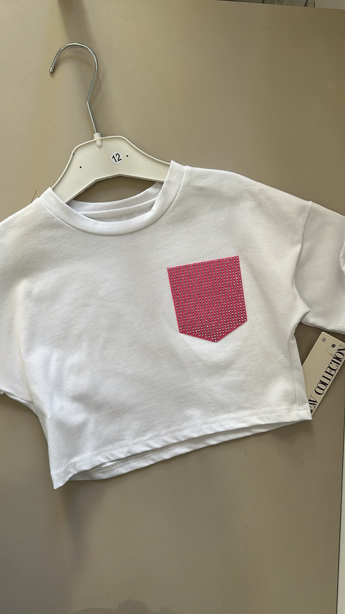 T-shirt TASCHINO BRILLO 12-36M - BIANCO