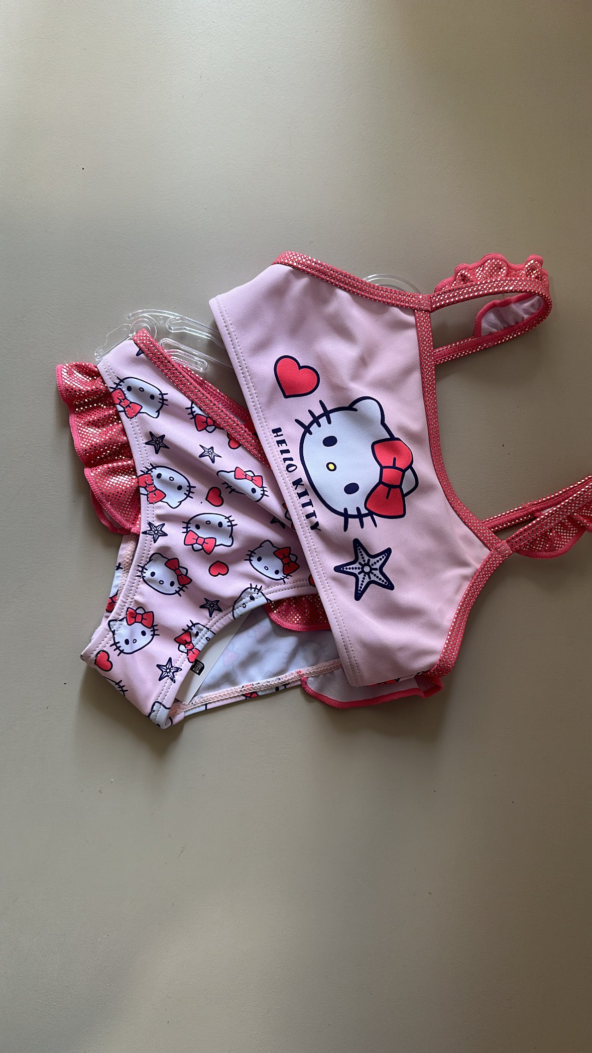 Costume 2 PEZ HELLO KITTY 3-8A - ROSA