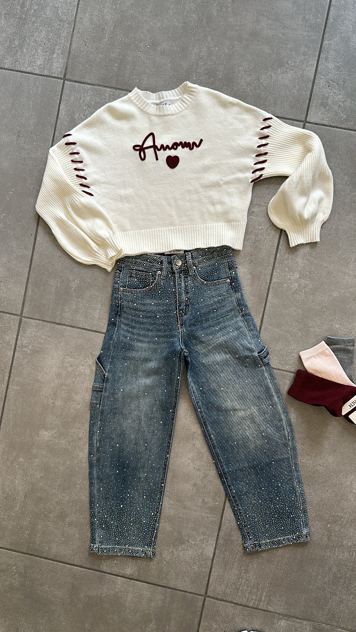 Jeans BALLOON BRILLO 8-16A - JEANS