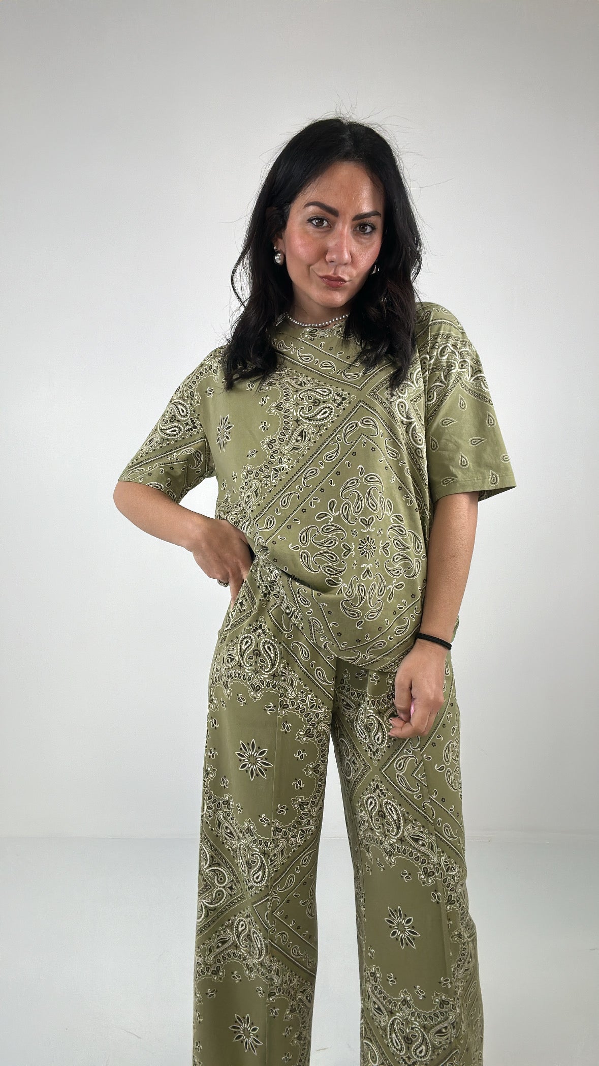 Completo LUMINA BANDANA - VERDE MILITARE
