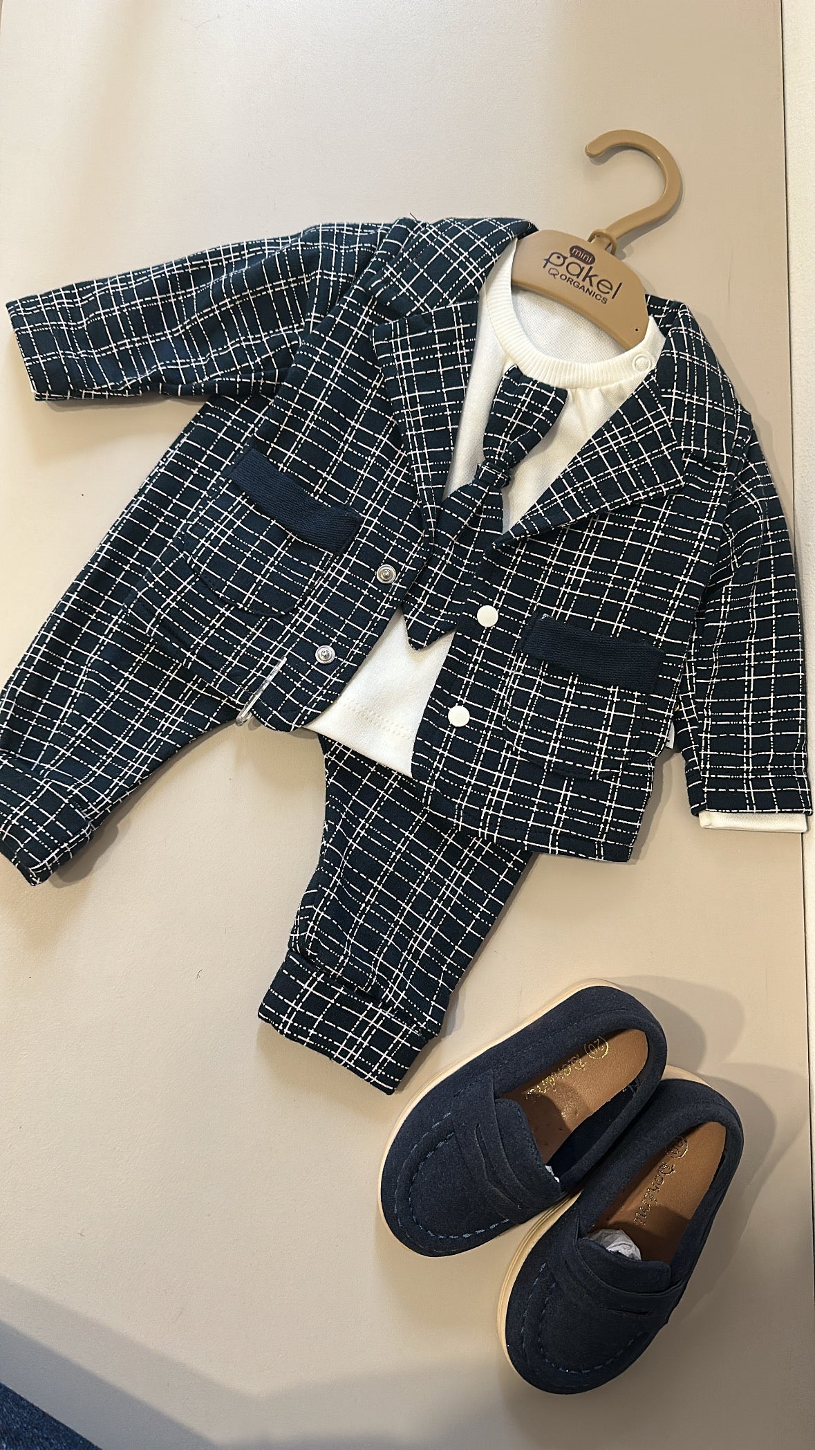 Completo ELEGANT 0-9M - BLU