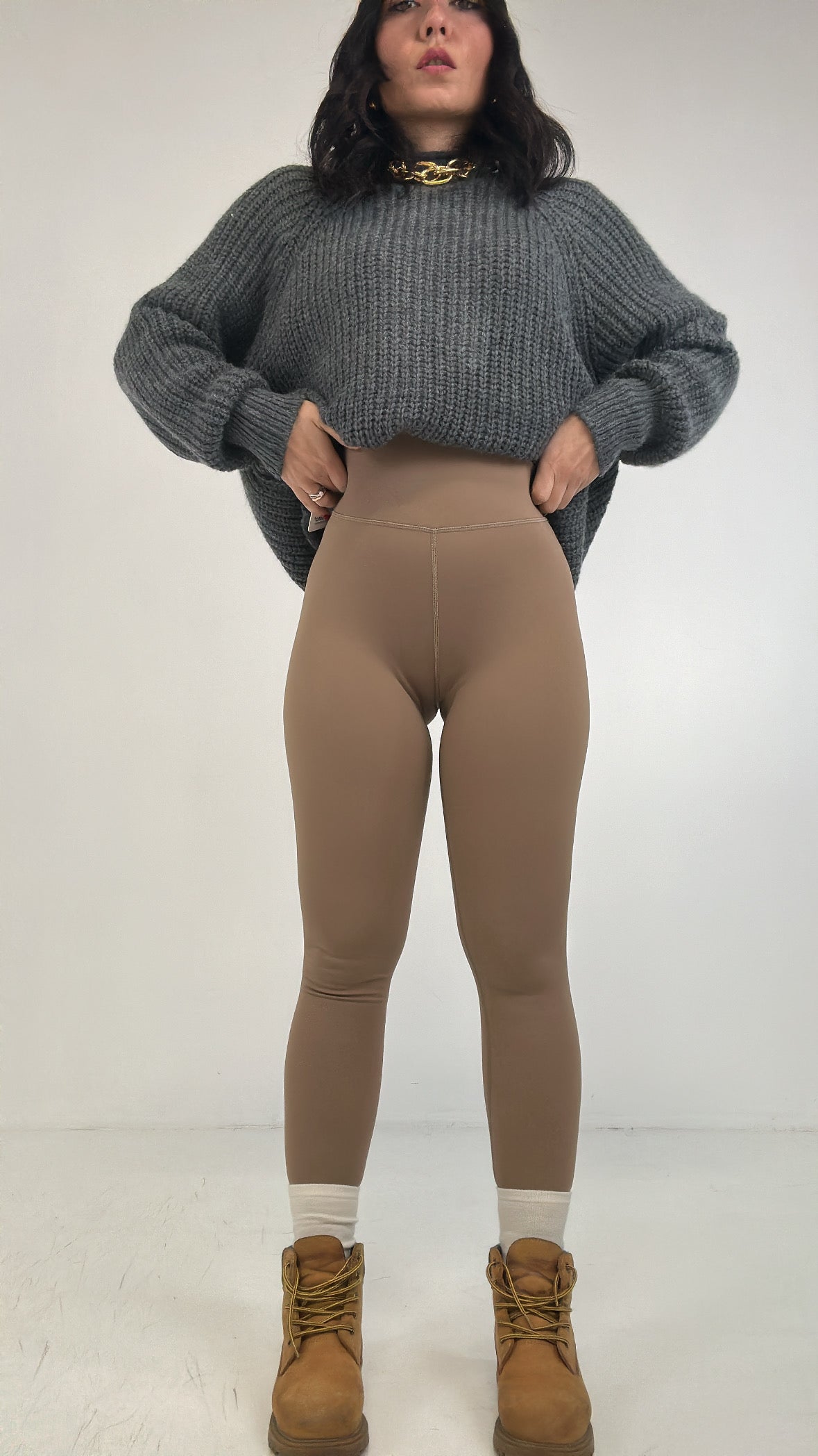 Leggins MODELLANTE - CAMMELLO