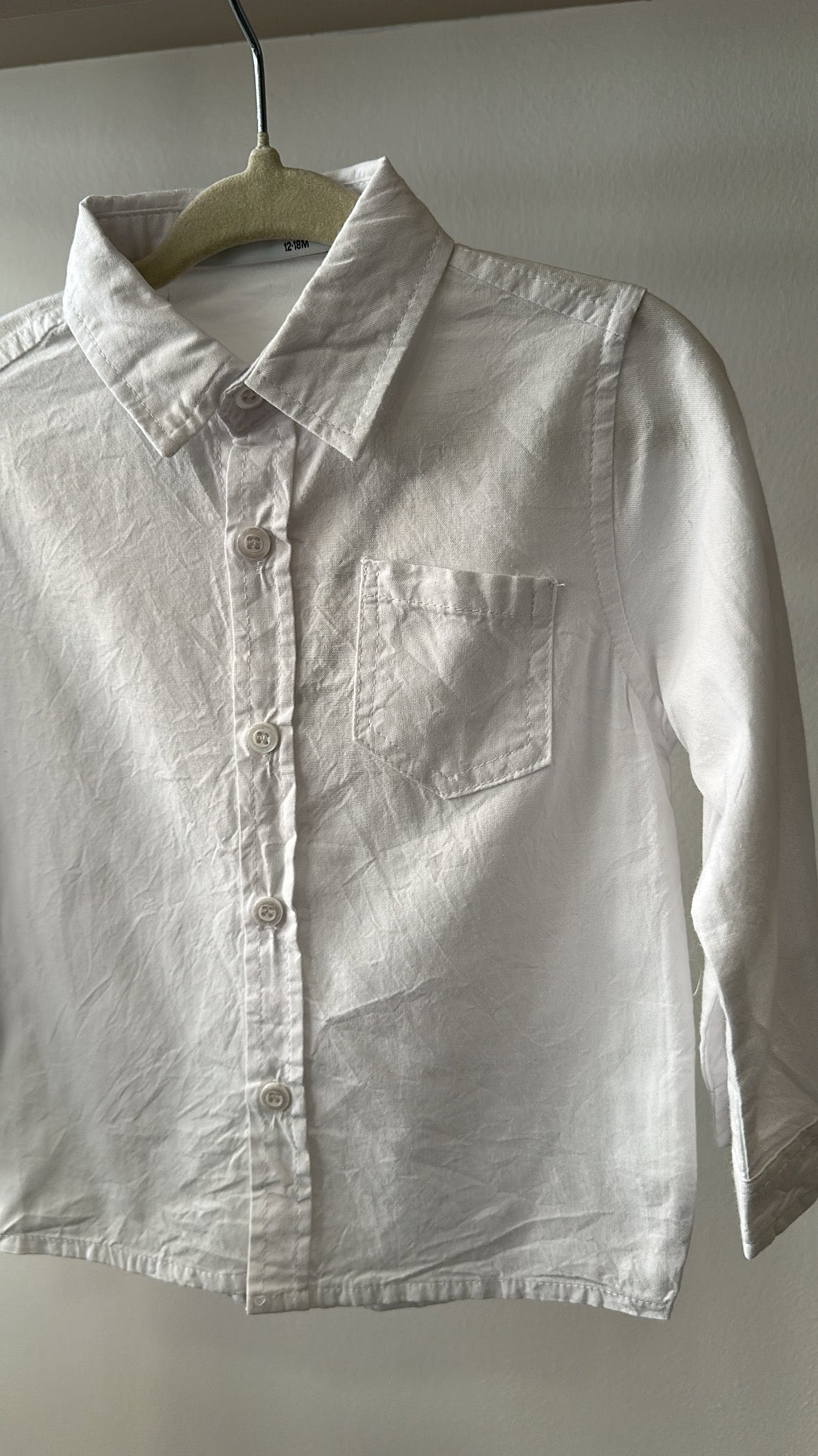 Camicia BASICA 12-36M - BIANCO