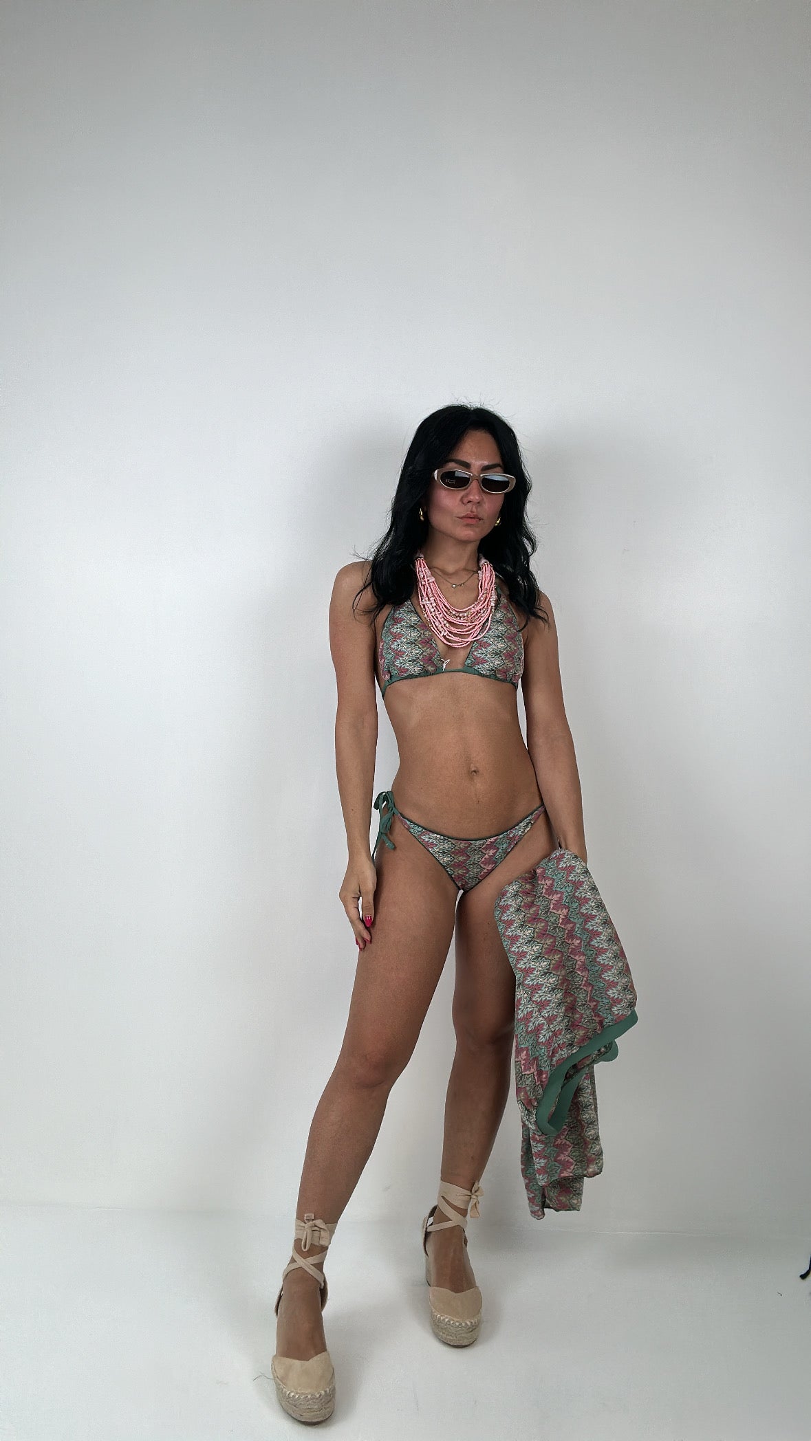 Bikini MISSON + PANTALONE - VERDE
