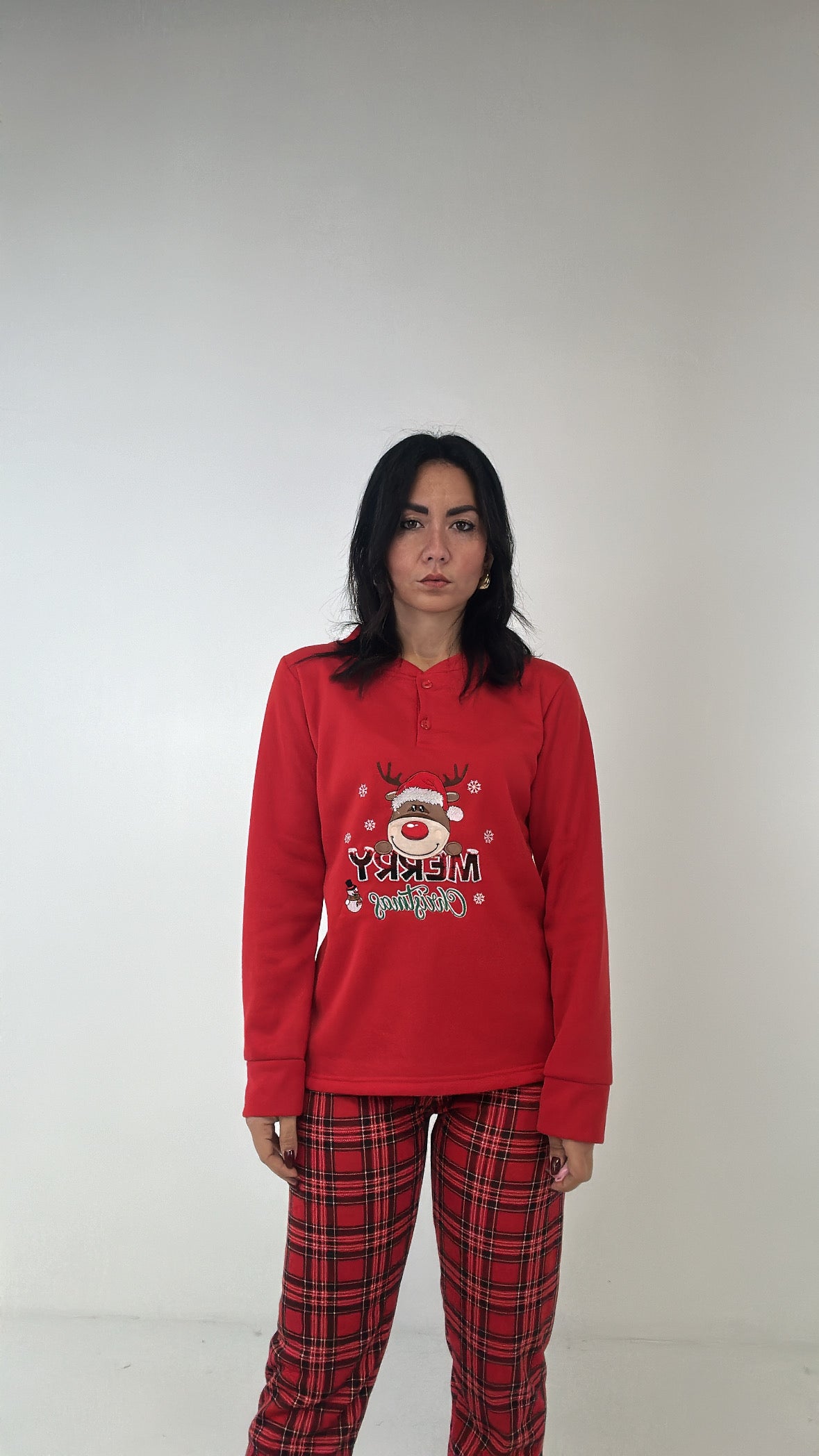 Pigiama UOMO RENNA - ROSSO