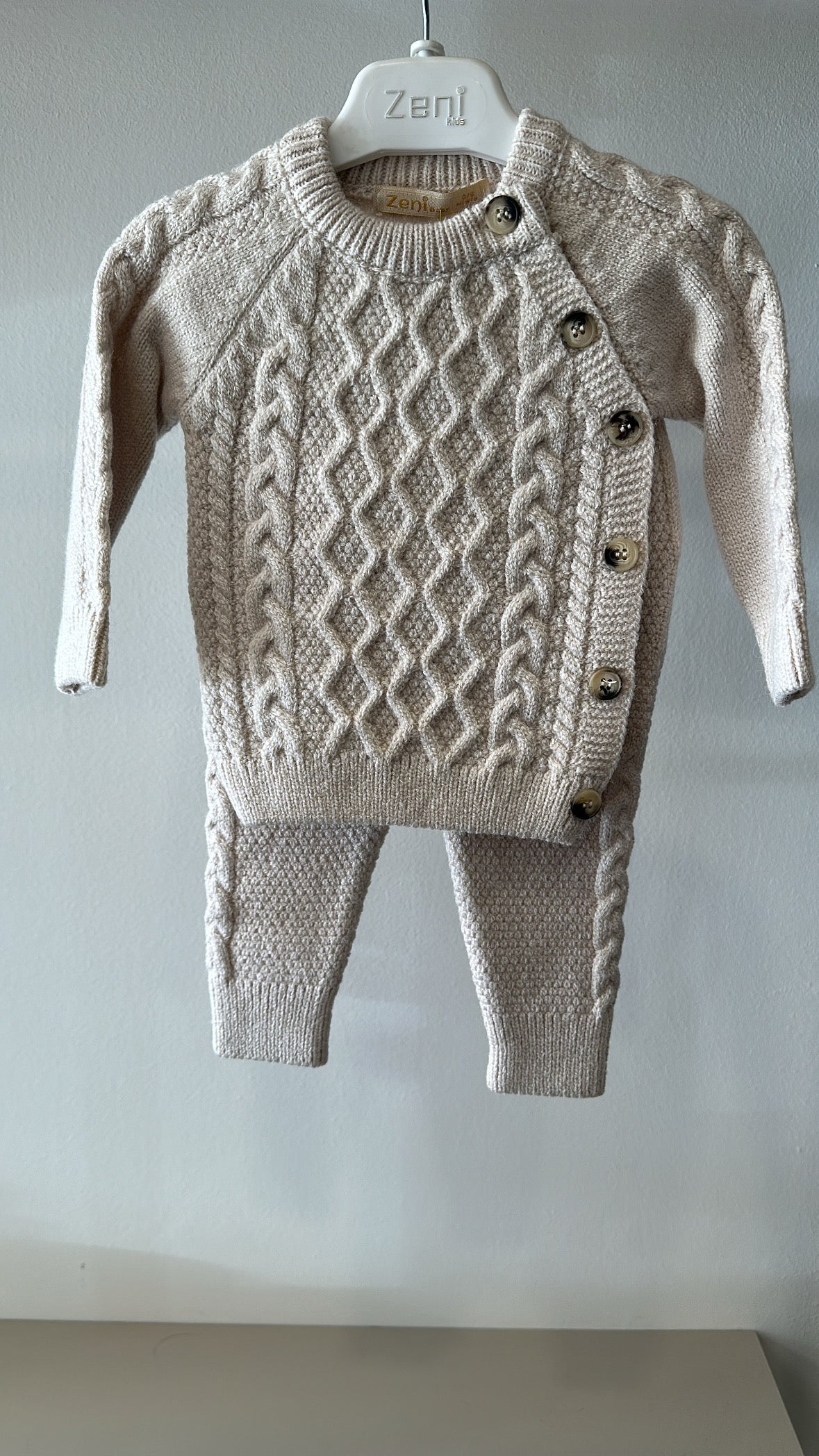 Completo ZENI 6-18M - BEIGE