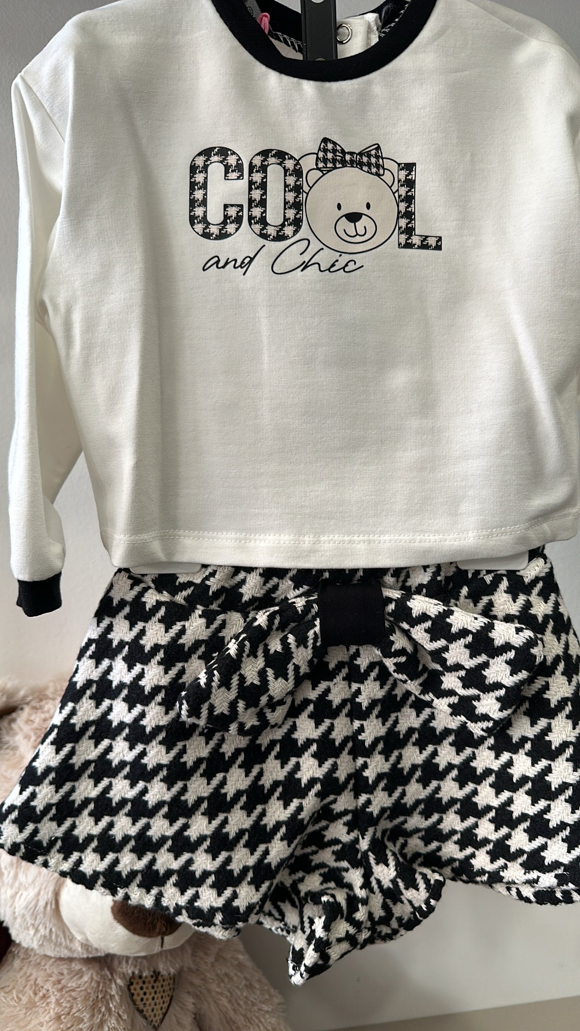 Completo COOL ORSETTO 12-36M - BIANCO