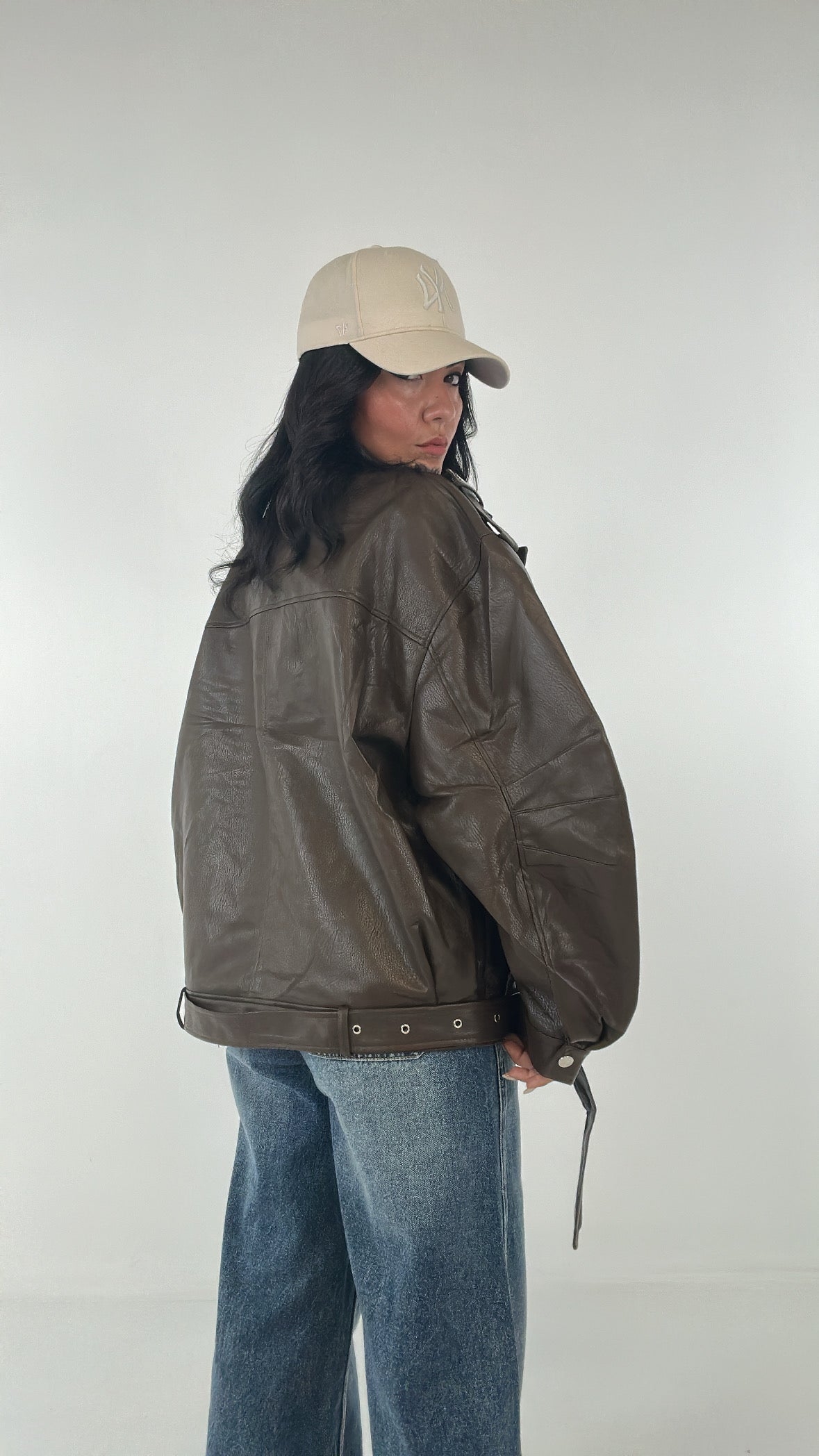 Chiodo OVER TOP QUALITY - MARRONE
