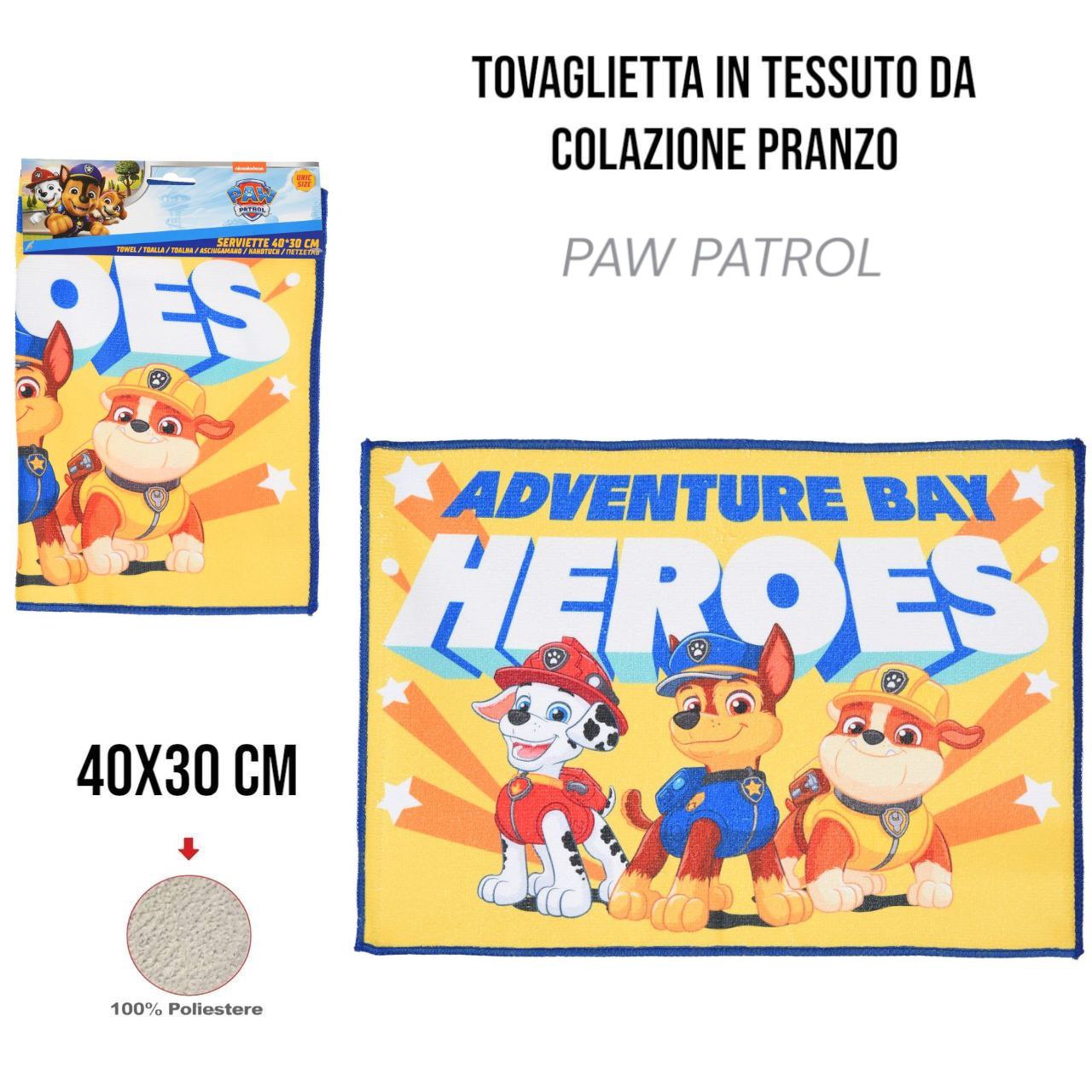 Tovaglietta DISNEY - BIANCO