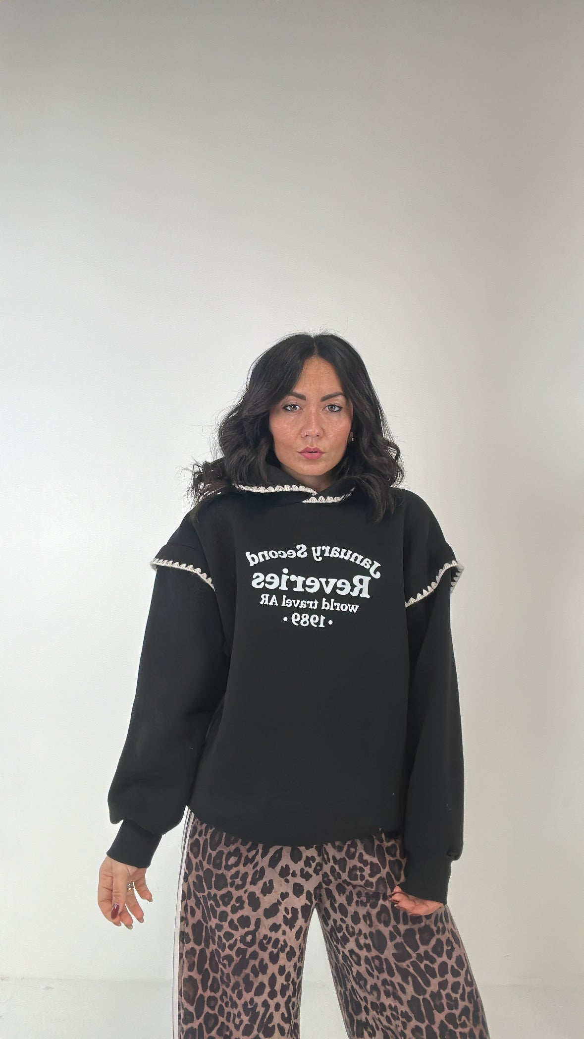 Felpa REVERIES - NERO