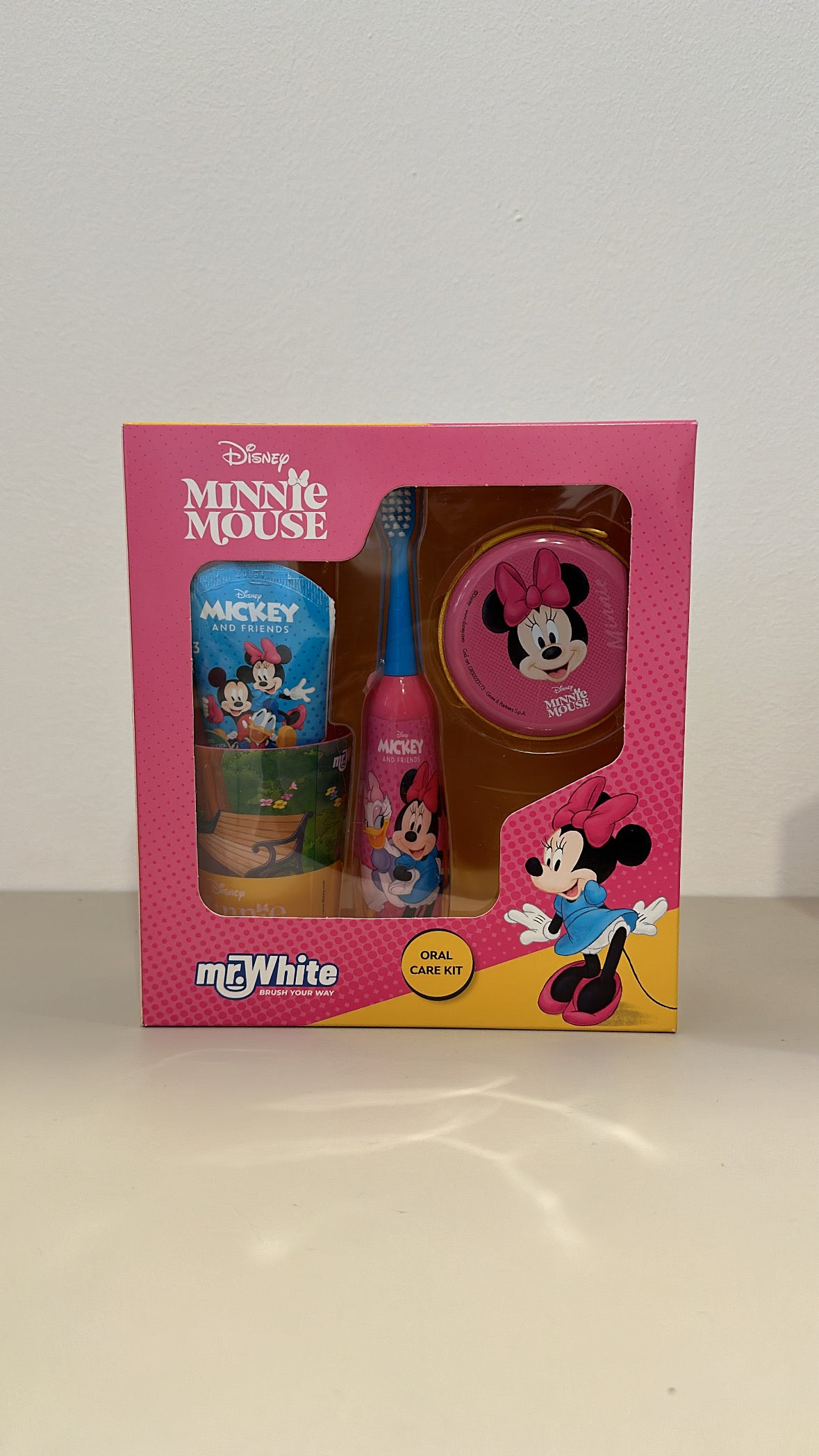 Set SPAZZOLINO DENTI MINNIE - ROSA