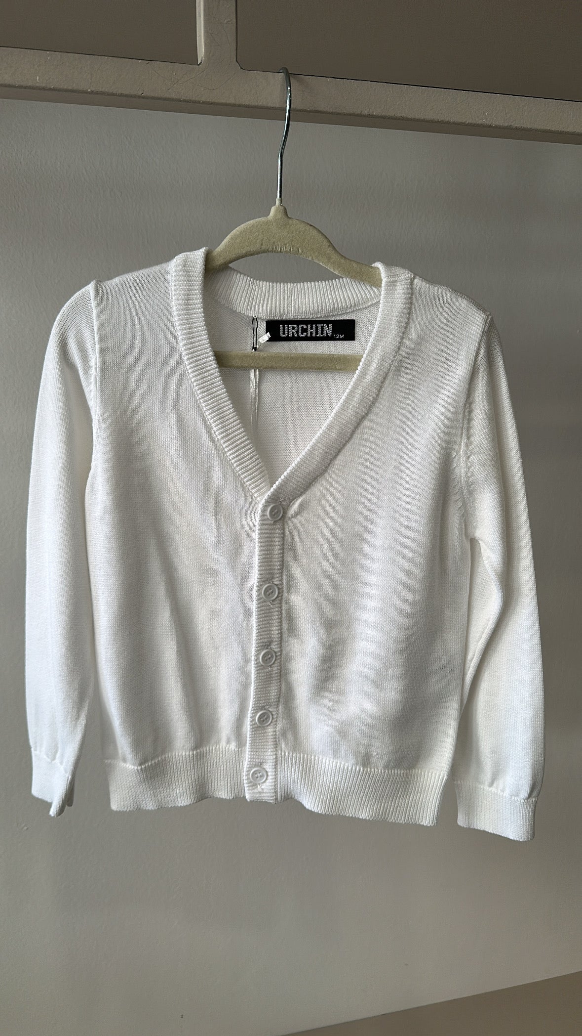 Cardigan PRIMAVER 12-36M - BIANCO