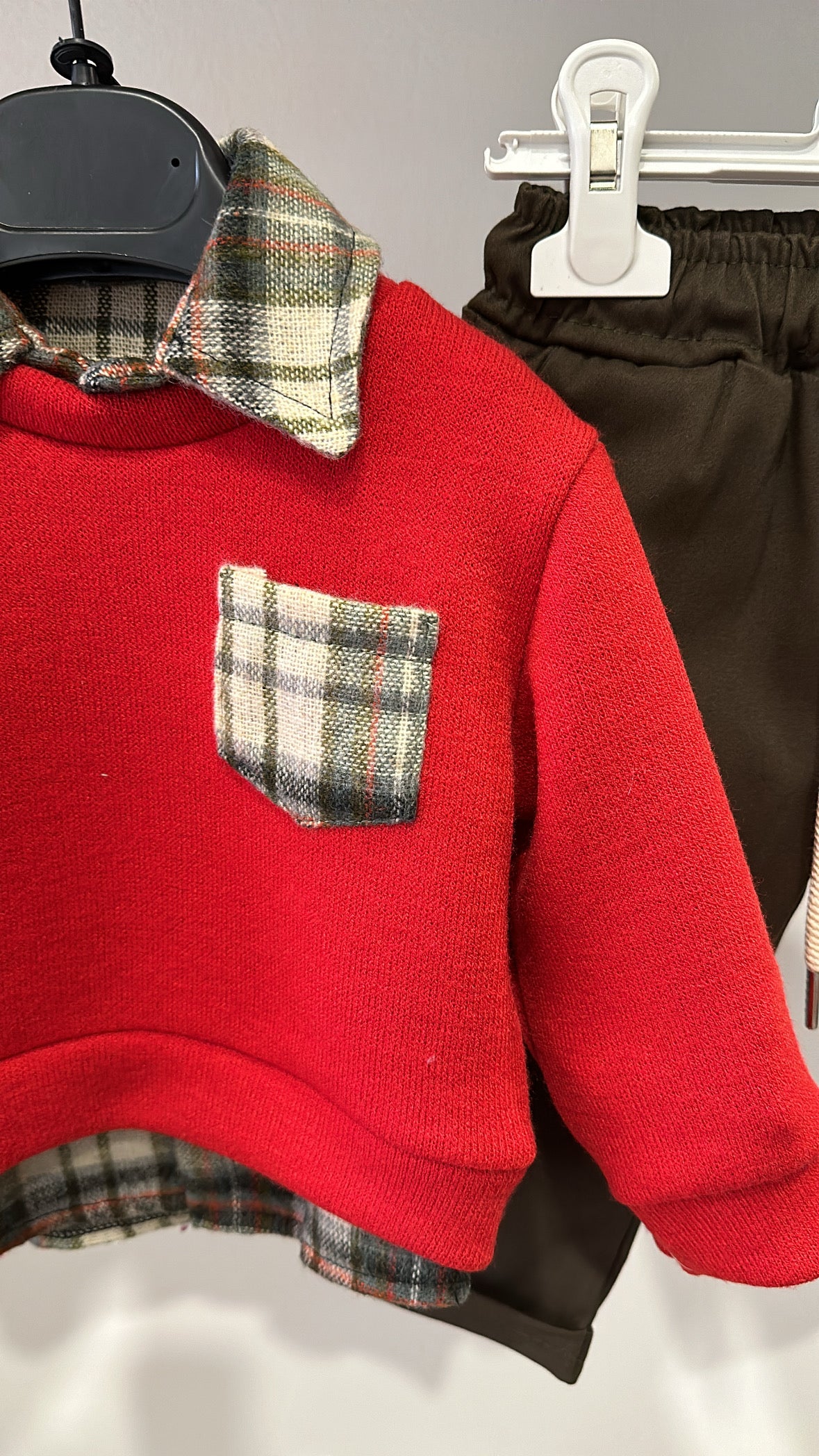 Completo MAGLIONCINO 12-36M - ROSSO