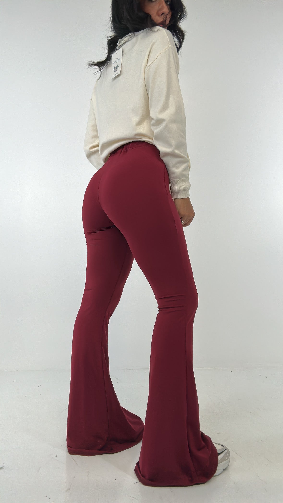 Pantalone ZAMPA LOW - BORDEAUX