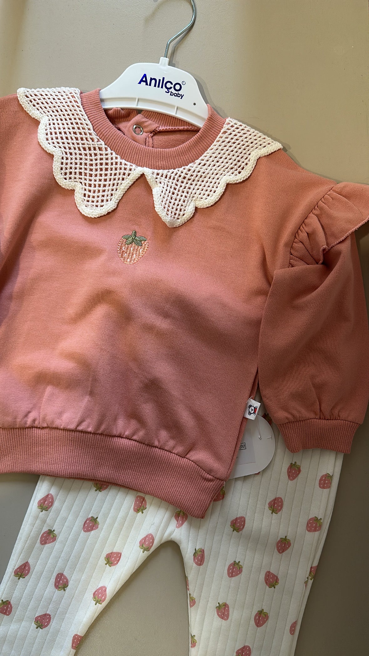 Coordinato FRAGOLINA 6-24M - ROSA