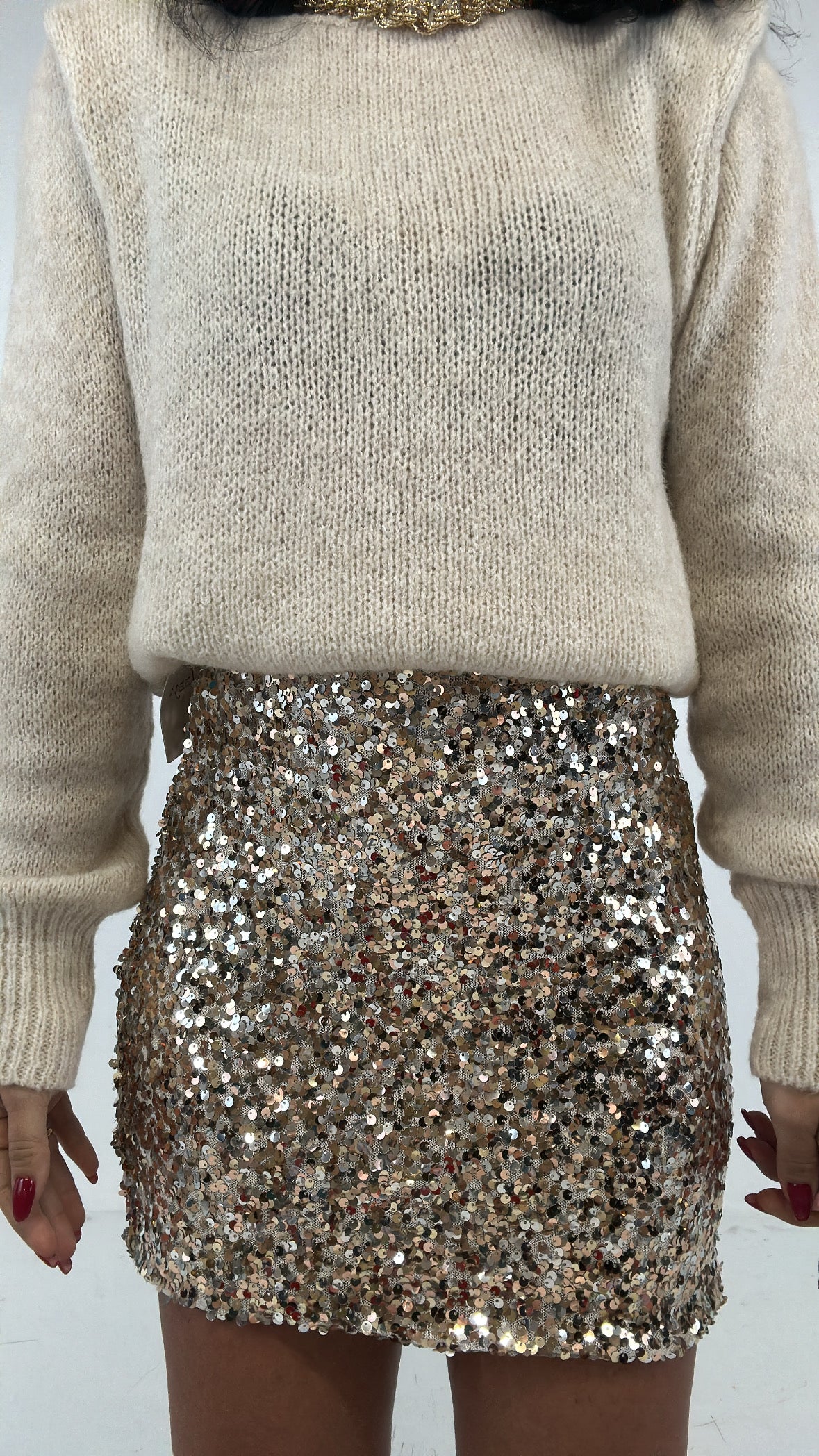 Gonna PAILLETTES 2026 - ORO