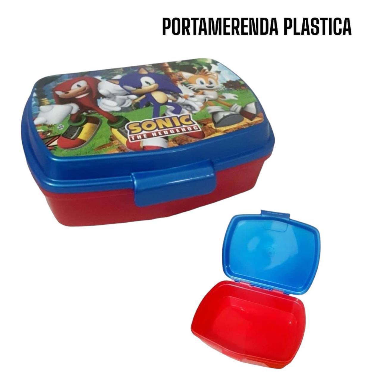 Porta MERENDA IN PLASTICA - BLU