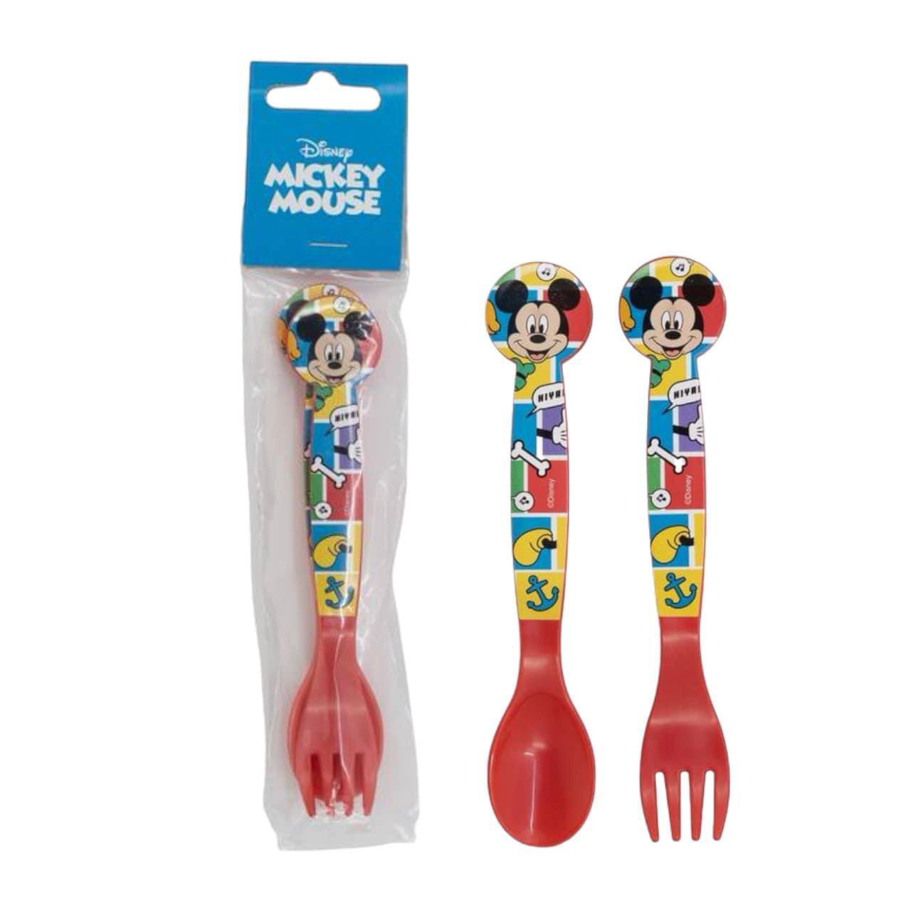 Set POSATE IN PLASTICA DISNEY - ROSSO