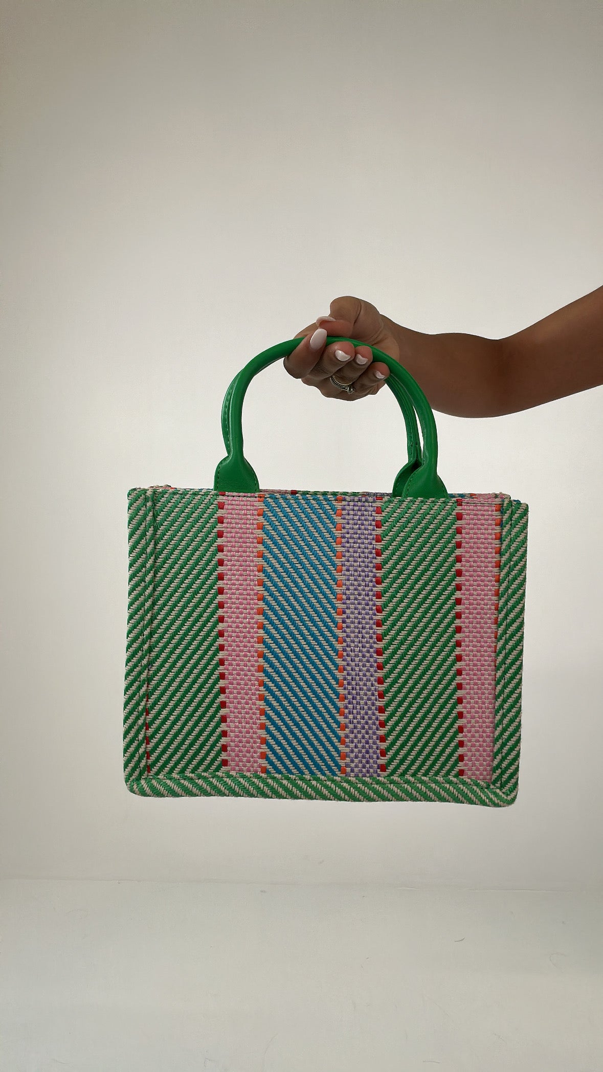 Borsa CARTELLA COLOR - VERDE