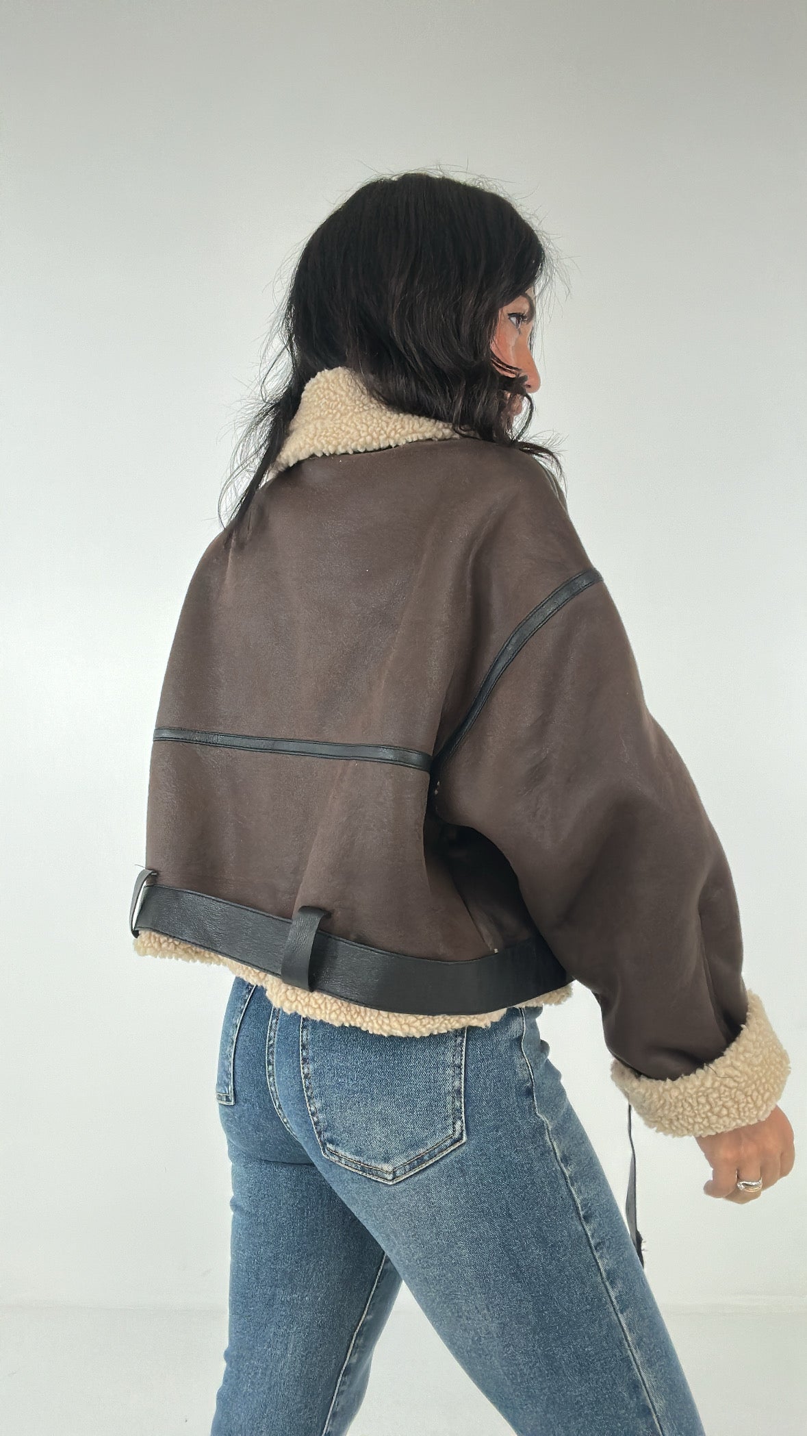 Ecomontone BICOLOR - MARRONE