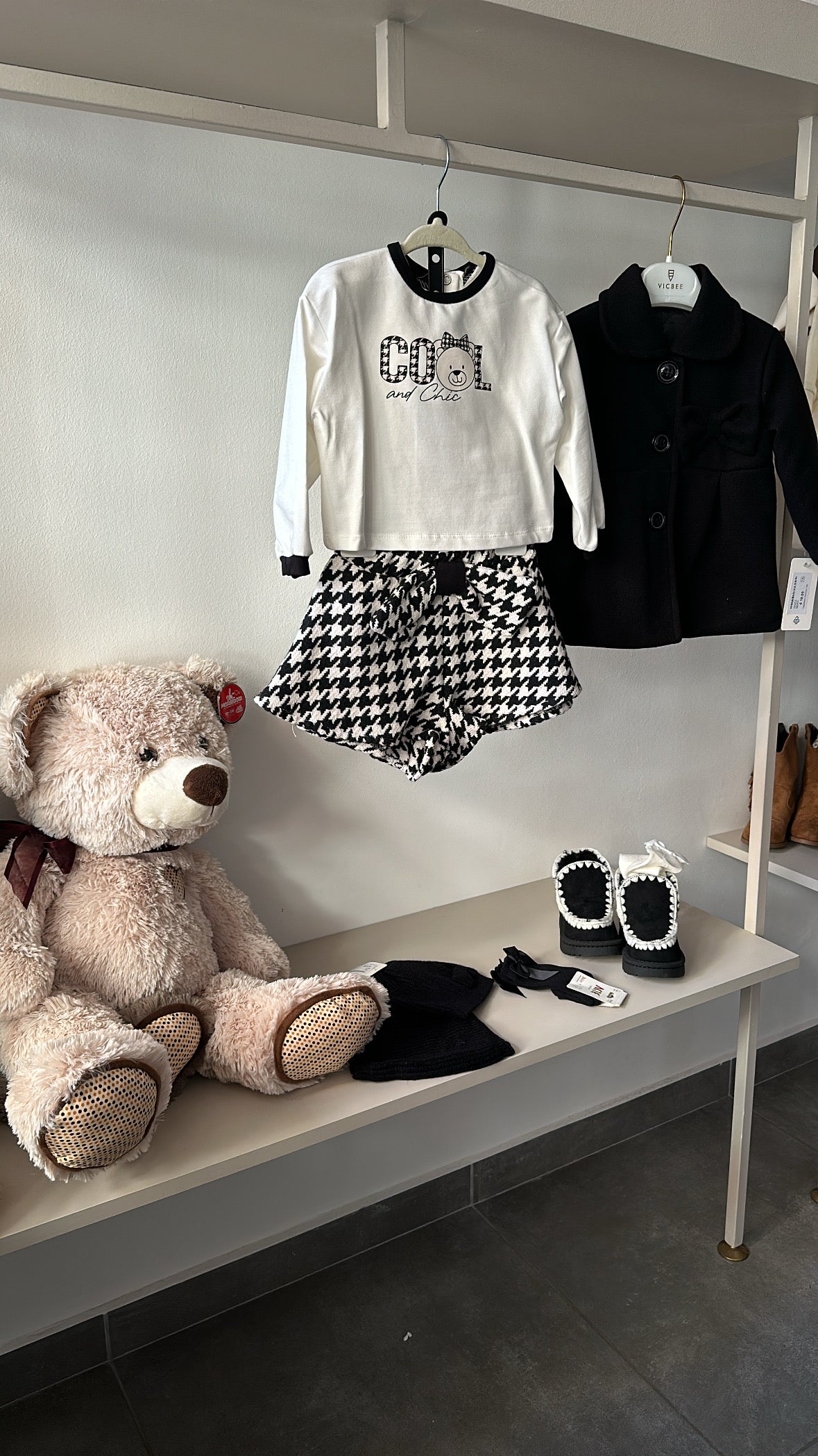 Completo COOL ORSETTO 12-36M - BIANCO
