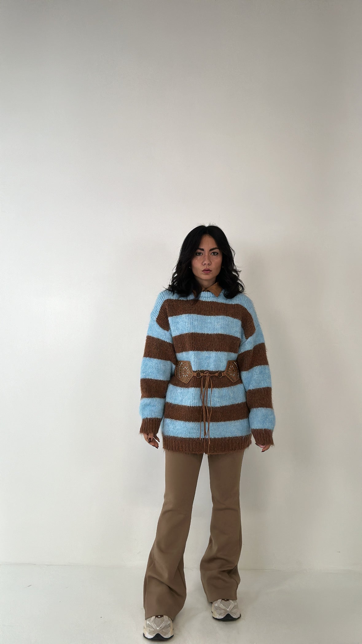 Leggins ZAMPA FELPATO - CAMMELLO