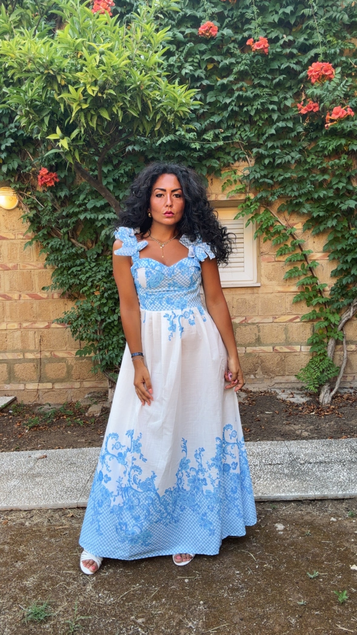 MAIORI-Kleid - WEISS