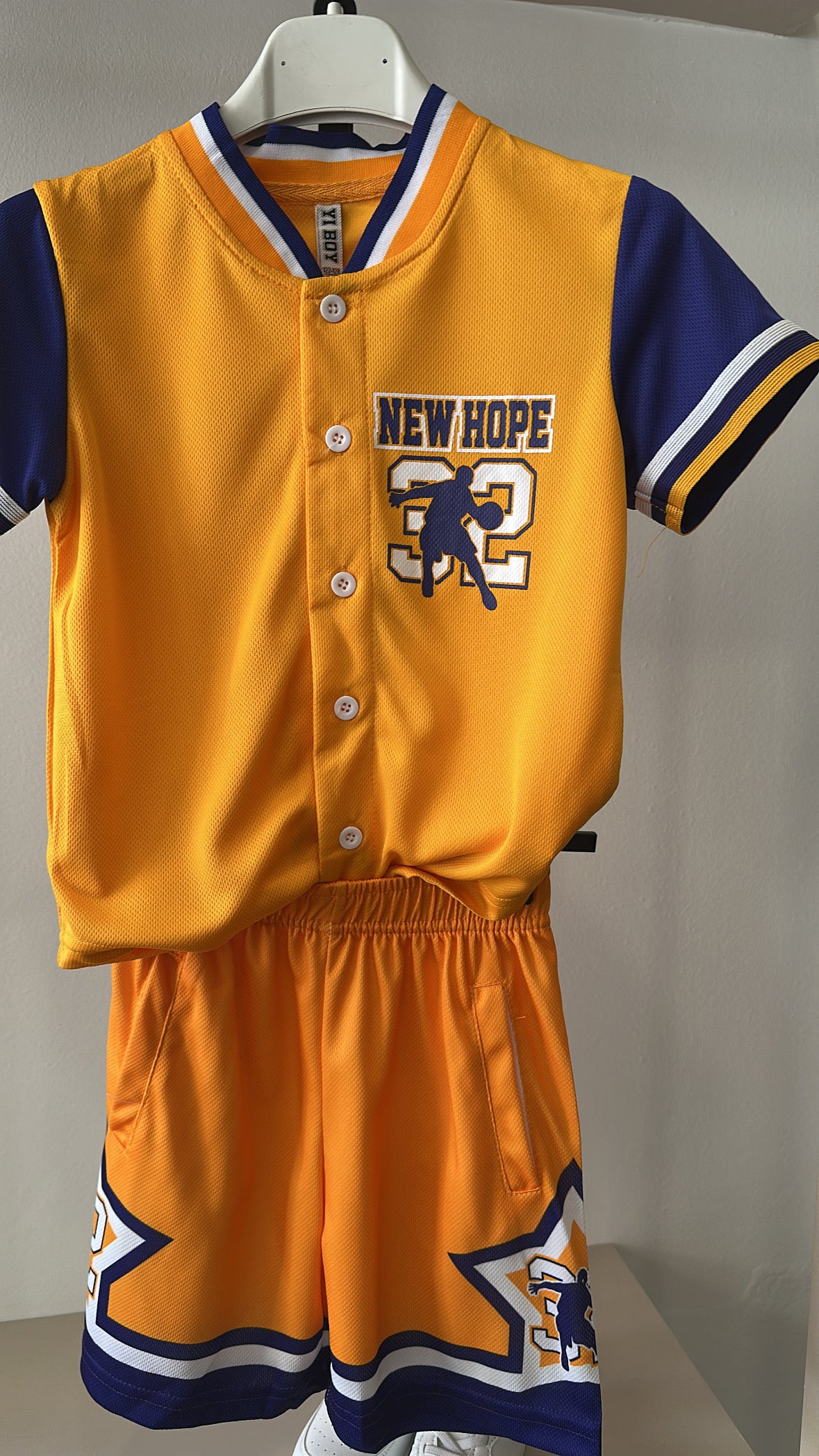 Completo NEW HOPE 4-14A - GIALLO