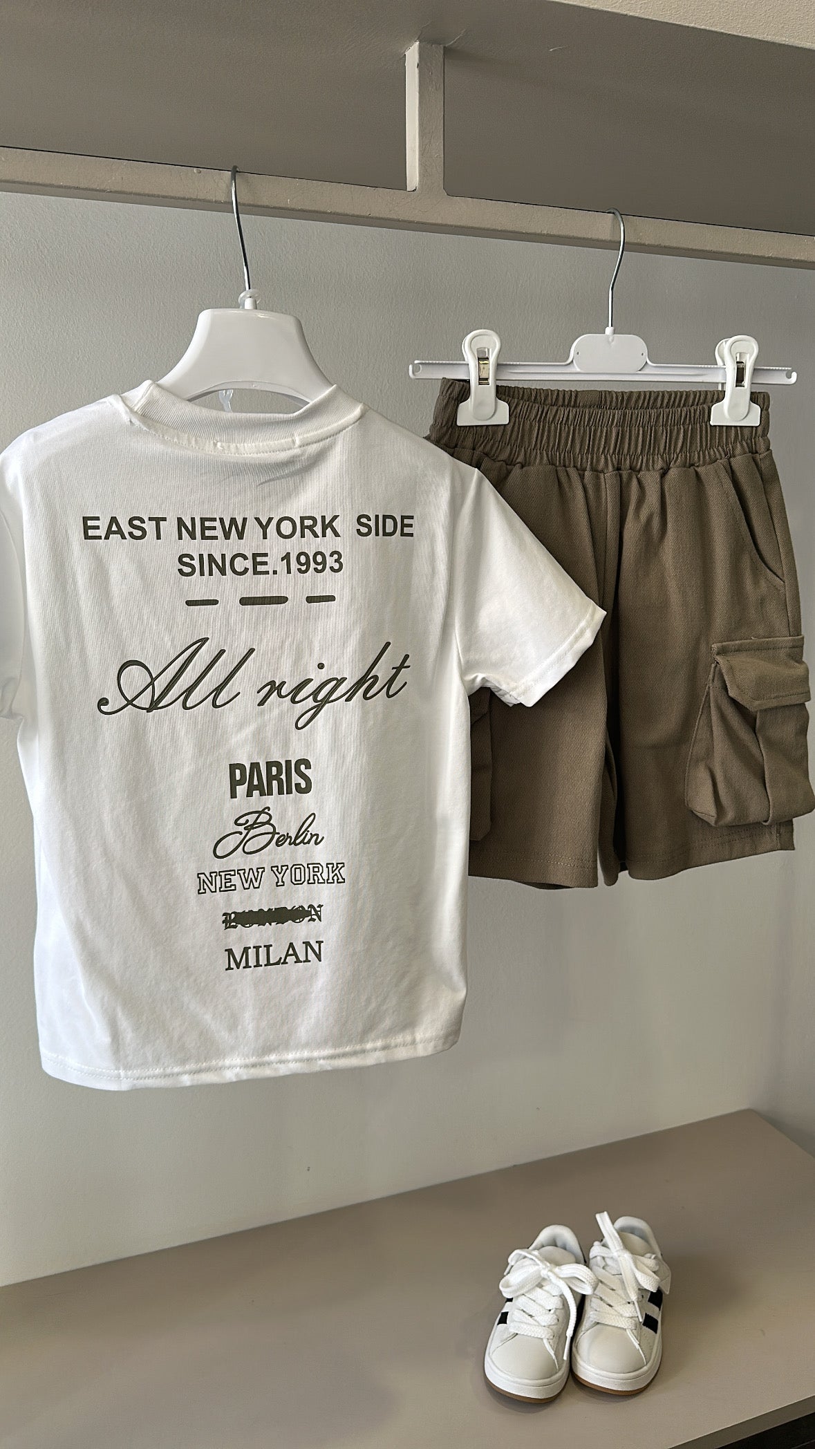 Completo EAST NEW YORK 4-12A - BIANCO