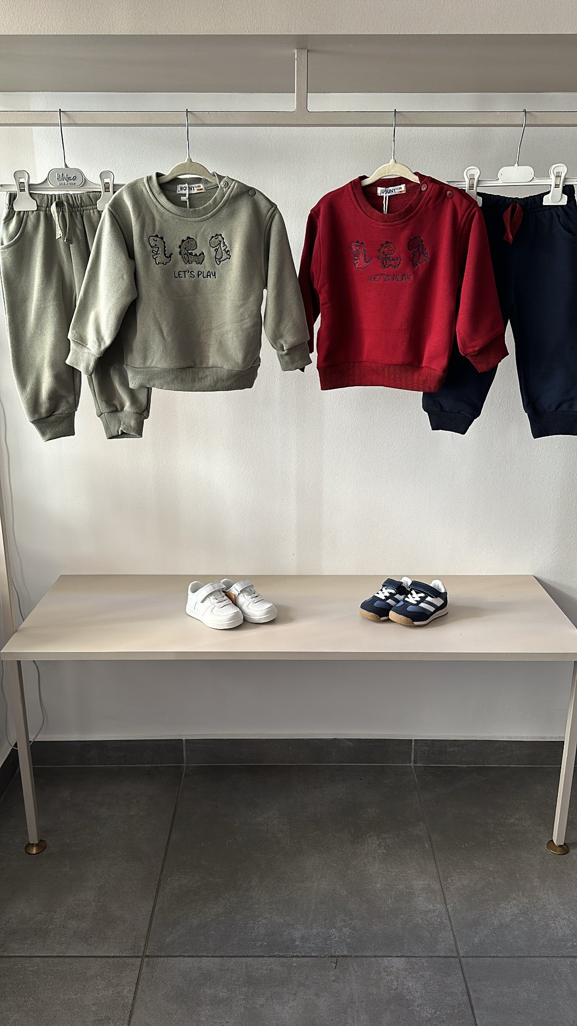 Tuta DINOSAURI 12-36M - VERDE MILITARE