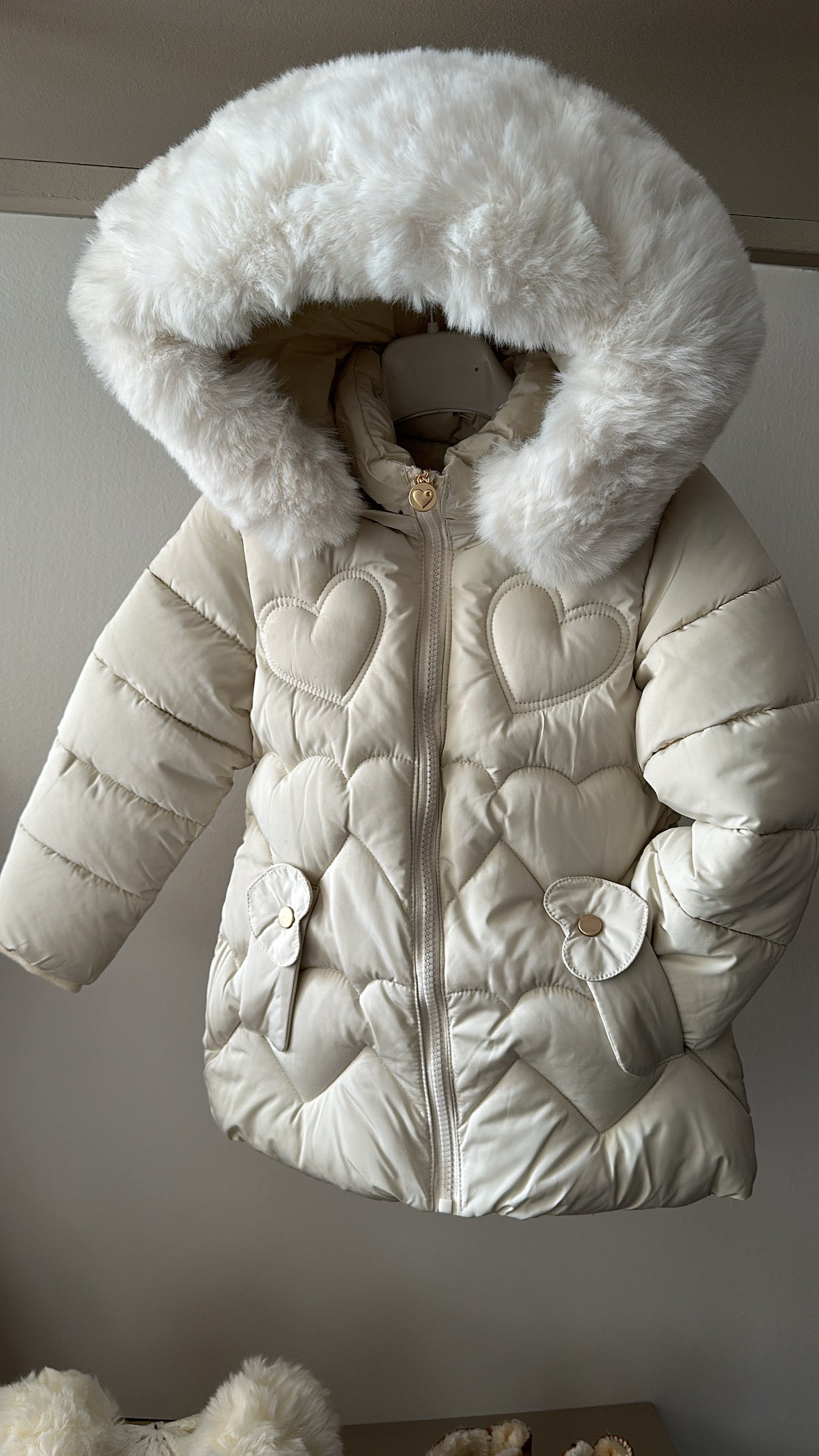 Giubbino CUORE 1-5A - BEIGE