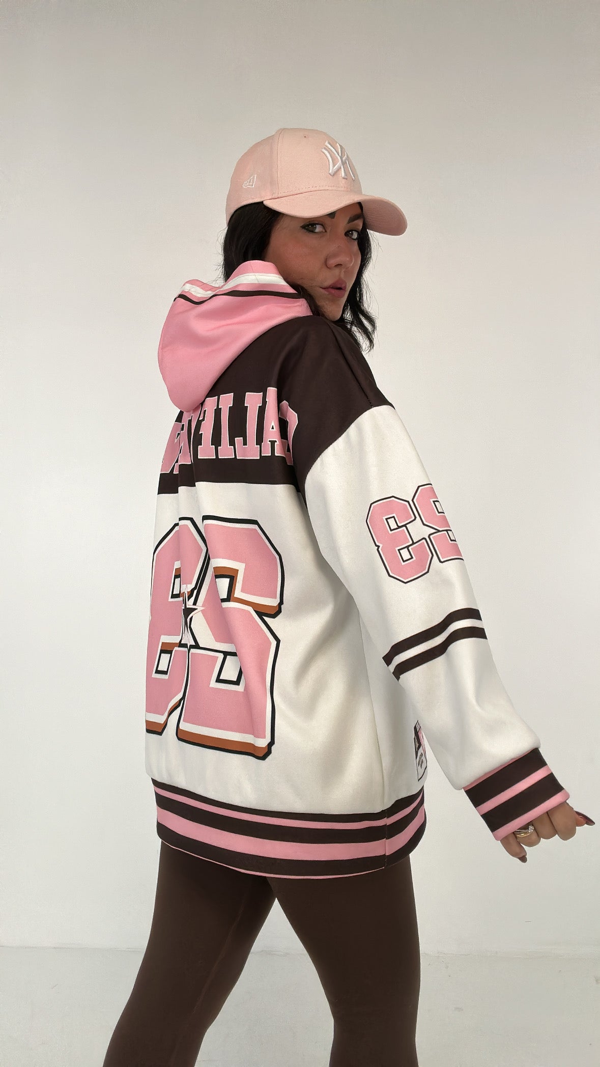 Felpa CALIFORNIA 23 - MARRONE