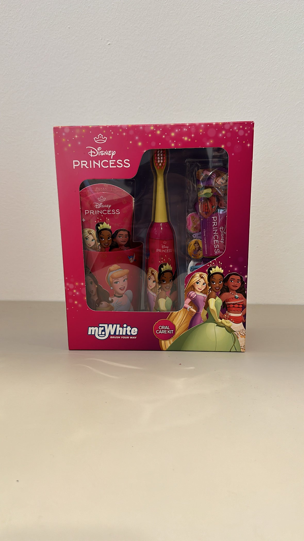 Set SPAZZOLINO DENTI PRINCIPESSE - FUCSIA