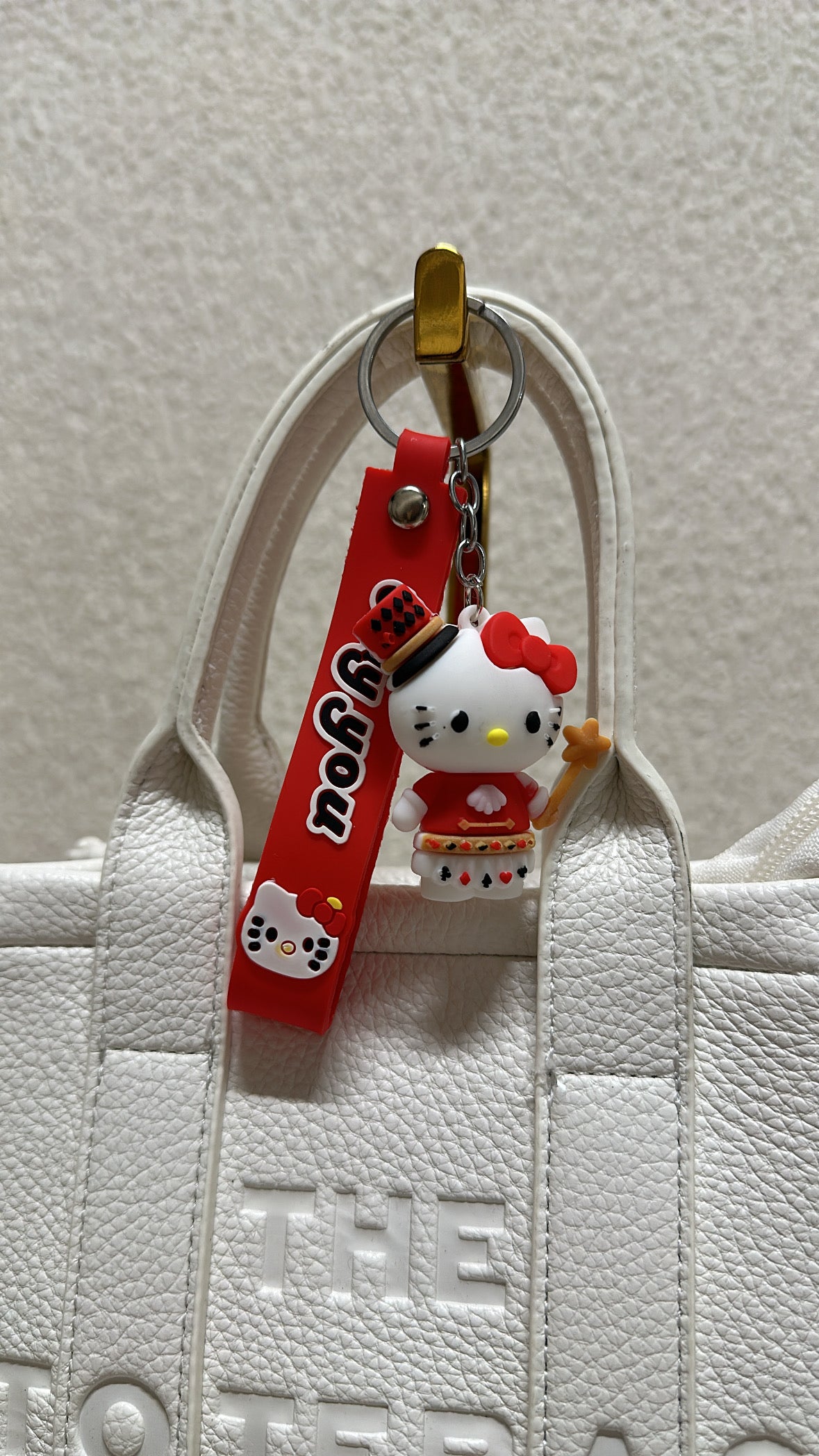Portachiavi HELLO K - ROSSO