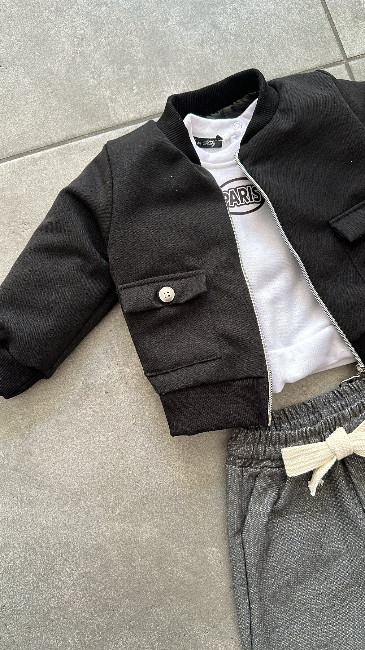 Coordinato 3PZ PARIS 12-36M - NERO