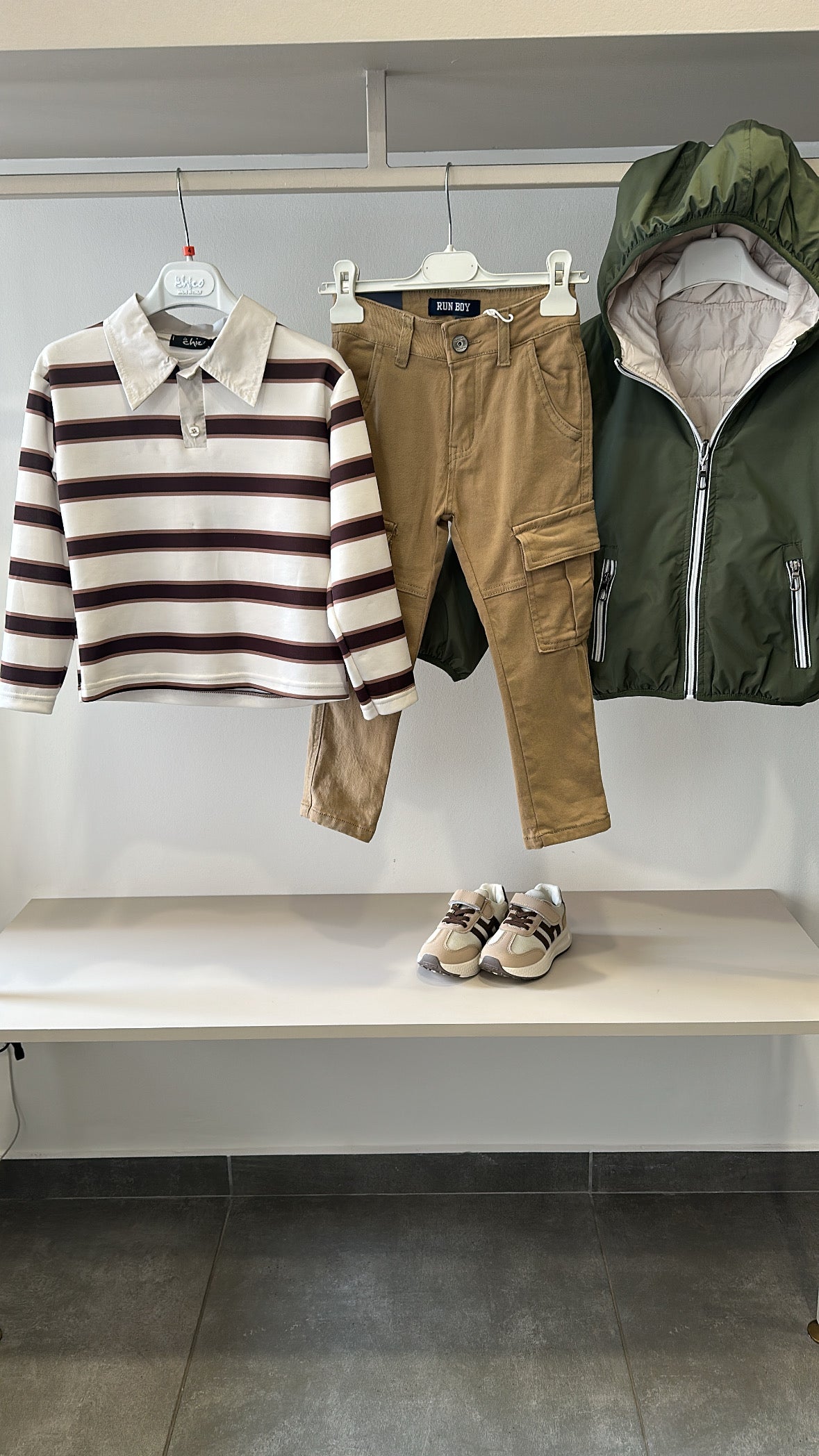 Jeans CARGO 4-12A - CAMMELLO